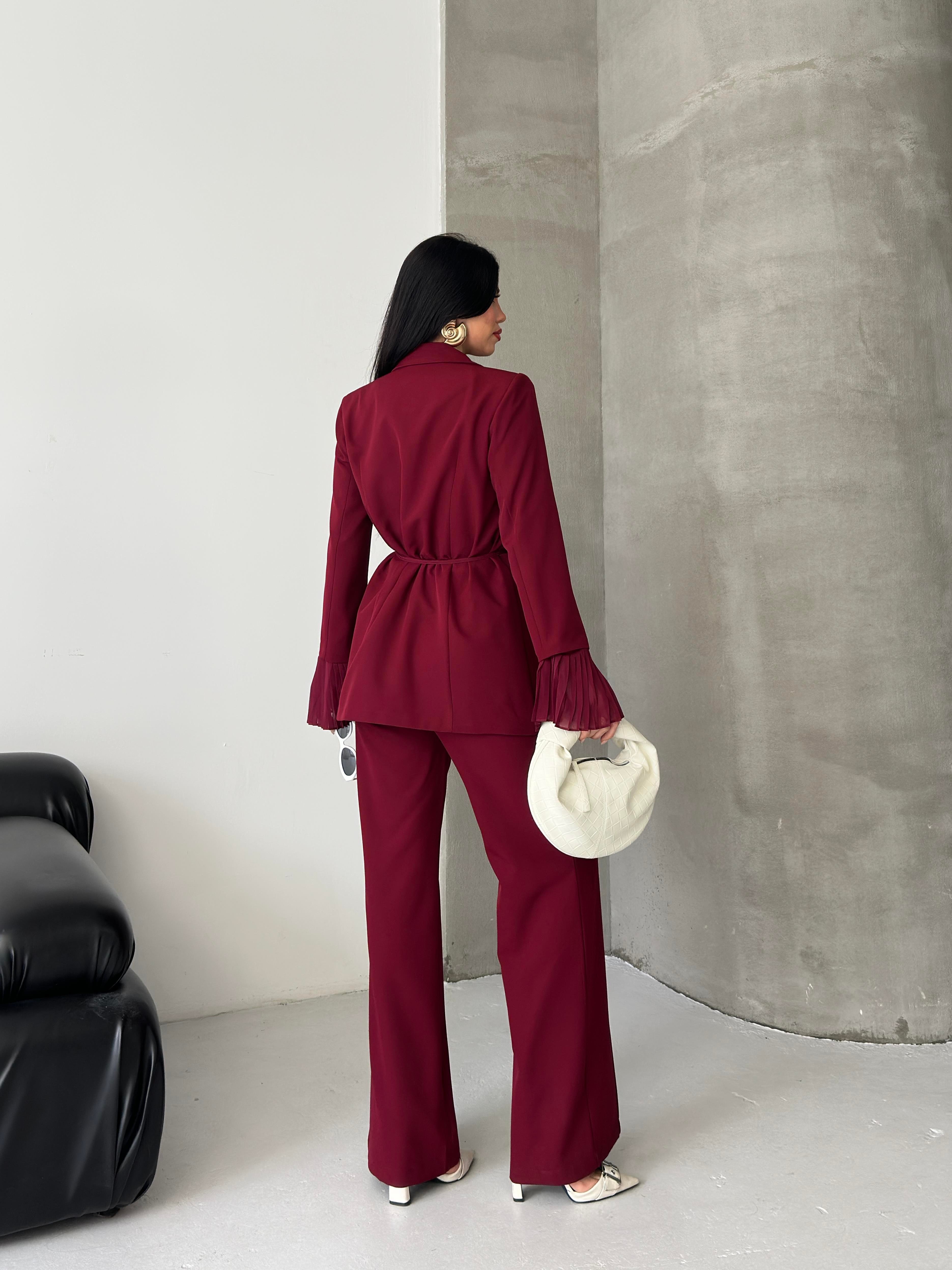 3158 takım bordo