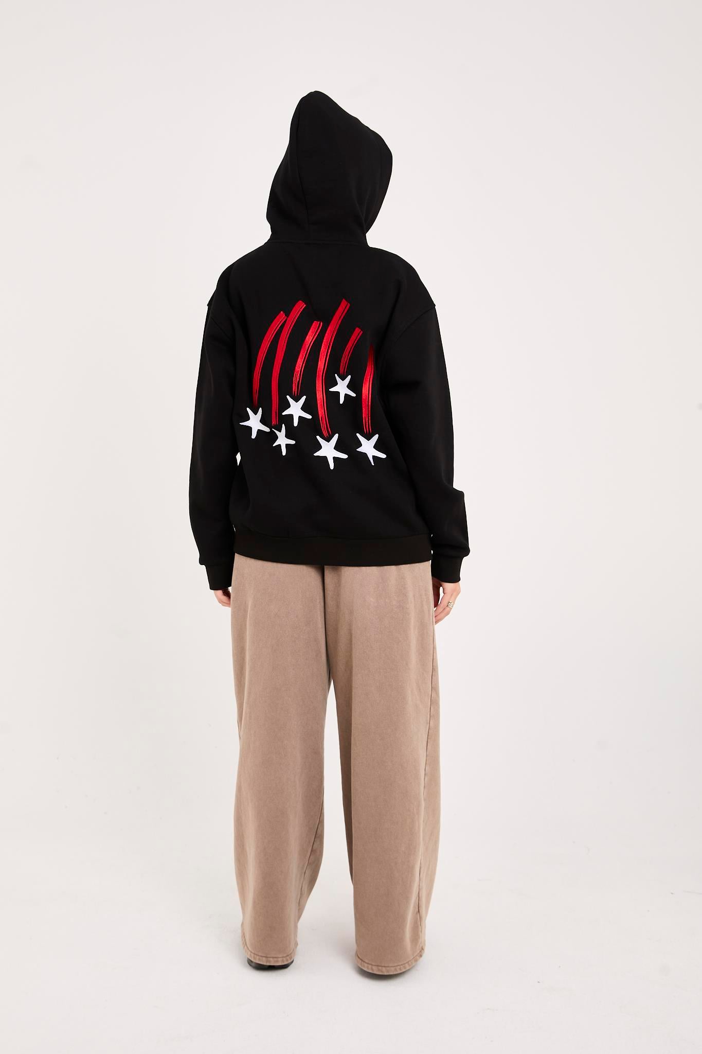 Falling Stars Zip Hoodie
