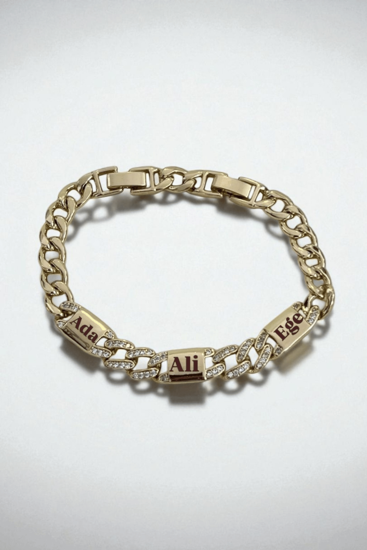 14 Ayar Kişiye Özel Premium Bileklik 