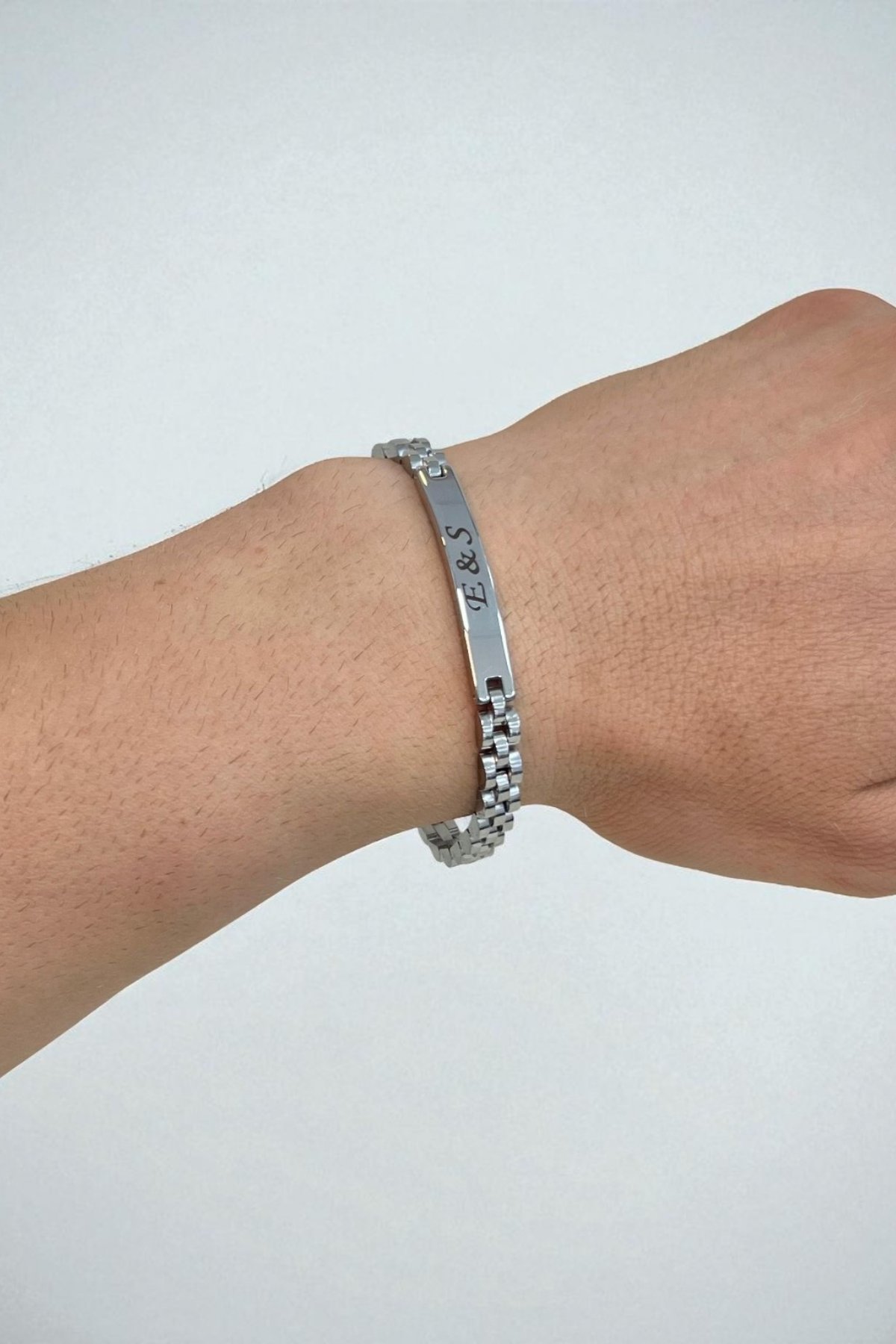 Çelik Rolex Bileklik Kişiye Özel