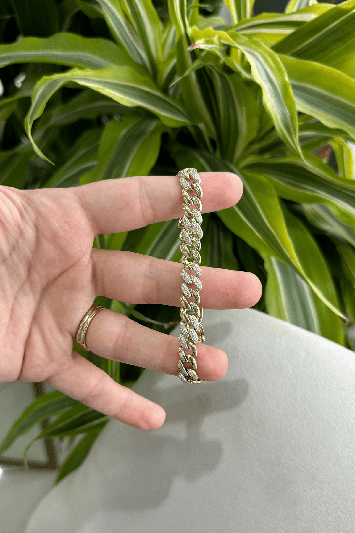 Premium Gurmet Model Gold Altın Kaplama Bileklik