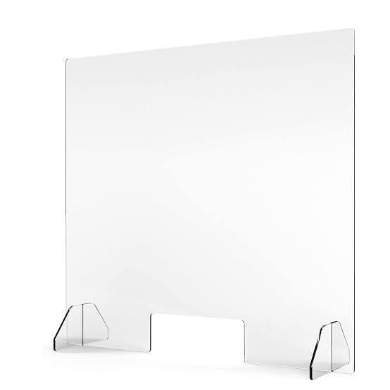 Masa Separatörü 100*70 CM (5 mm Kalınlık)