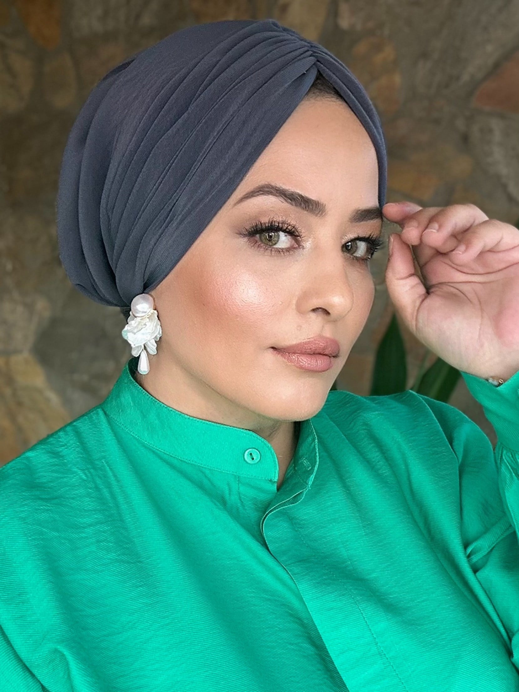 ANTRASİT DRAPE DOLGULU BONE