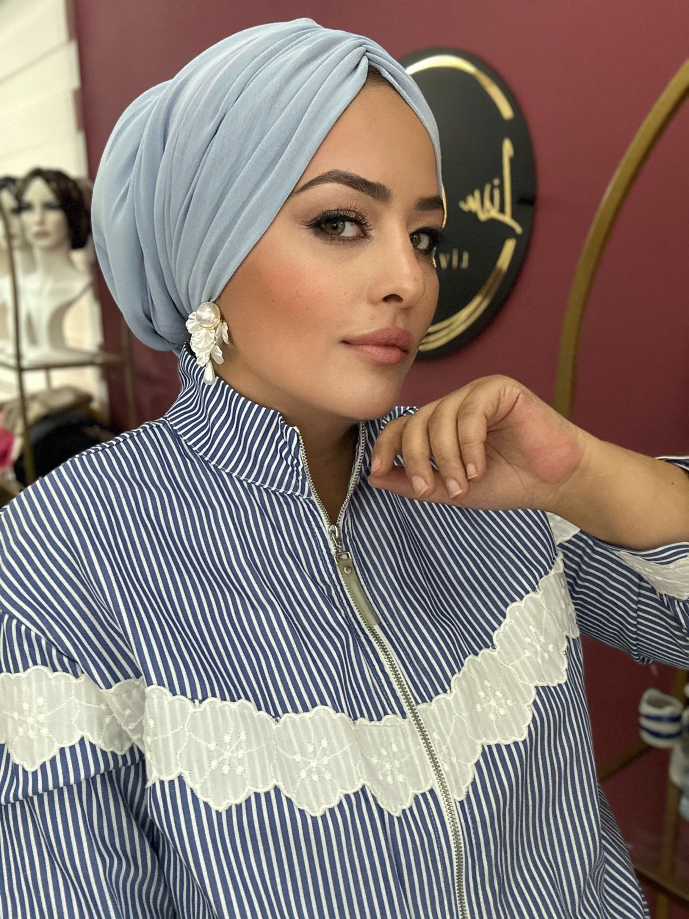 BEBE MAVİ DRAPE MODEL DOLGULU BONE