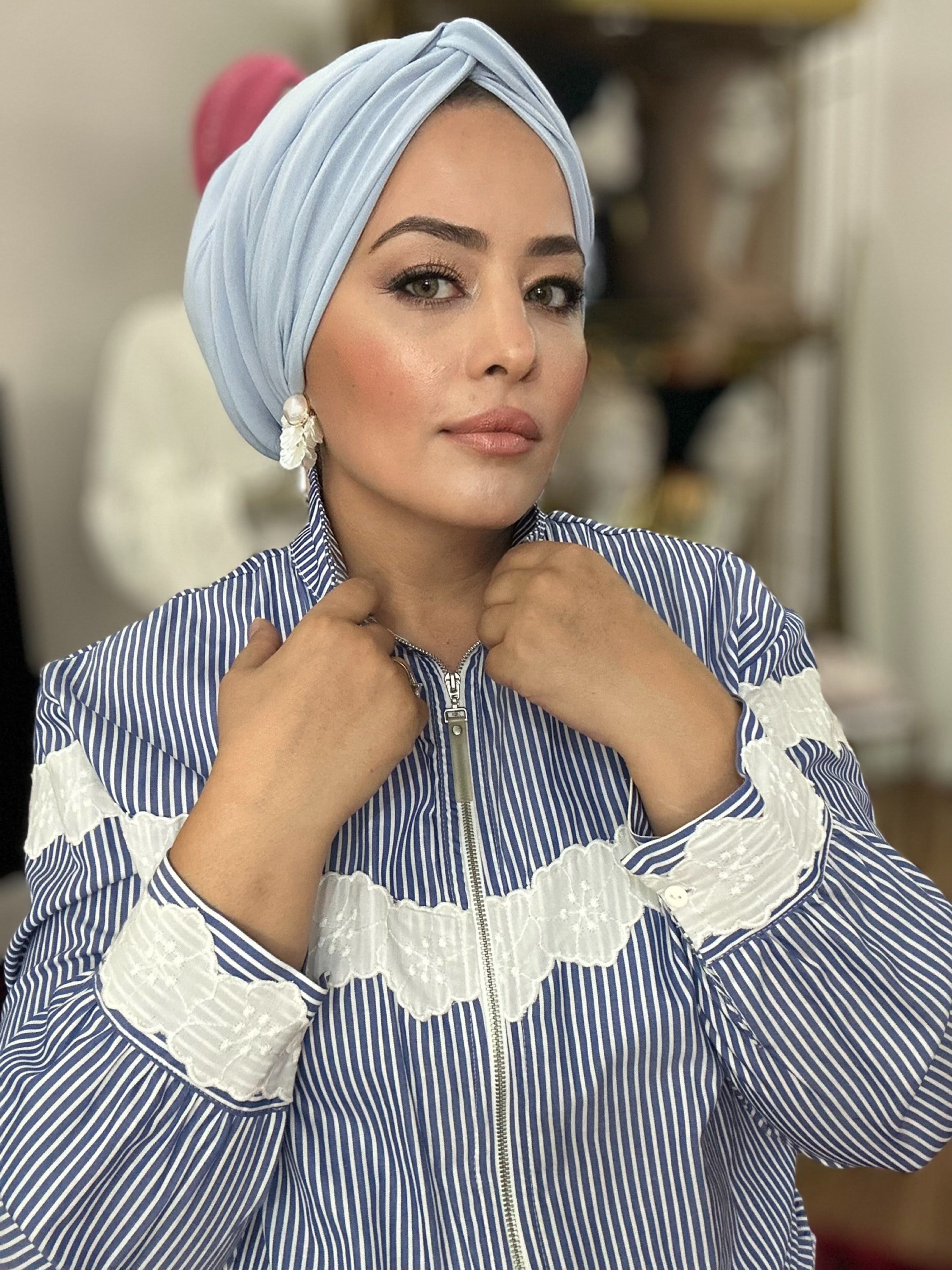 BEBE MAVİ DÜĞÜM MODEL DOLGULU BONE
