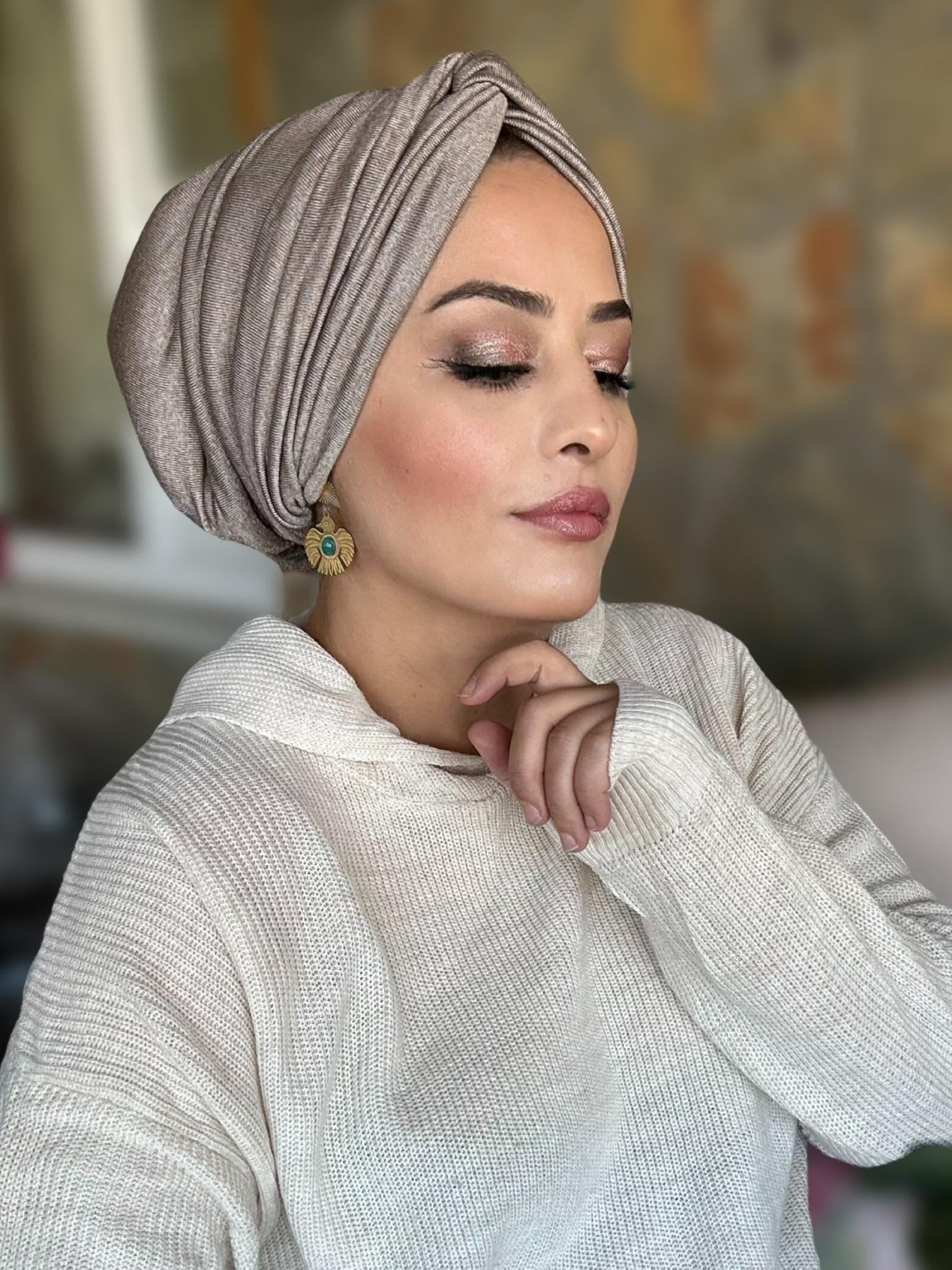 BEJ KIRÇILLI DÜĞÜM DOLGULU BONE