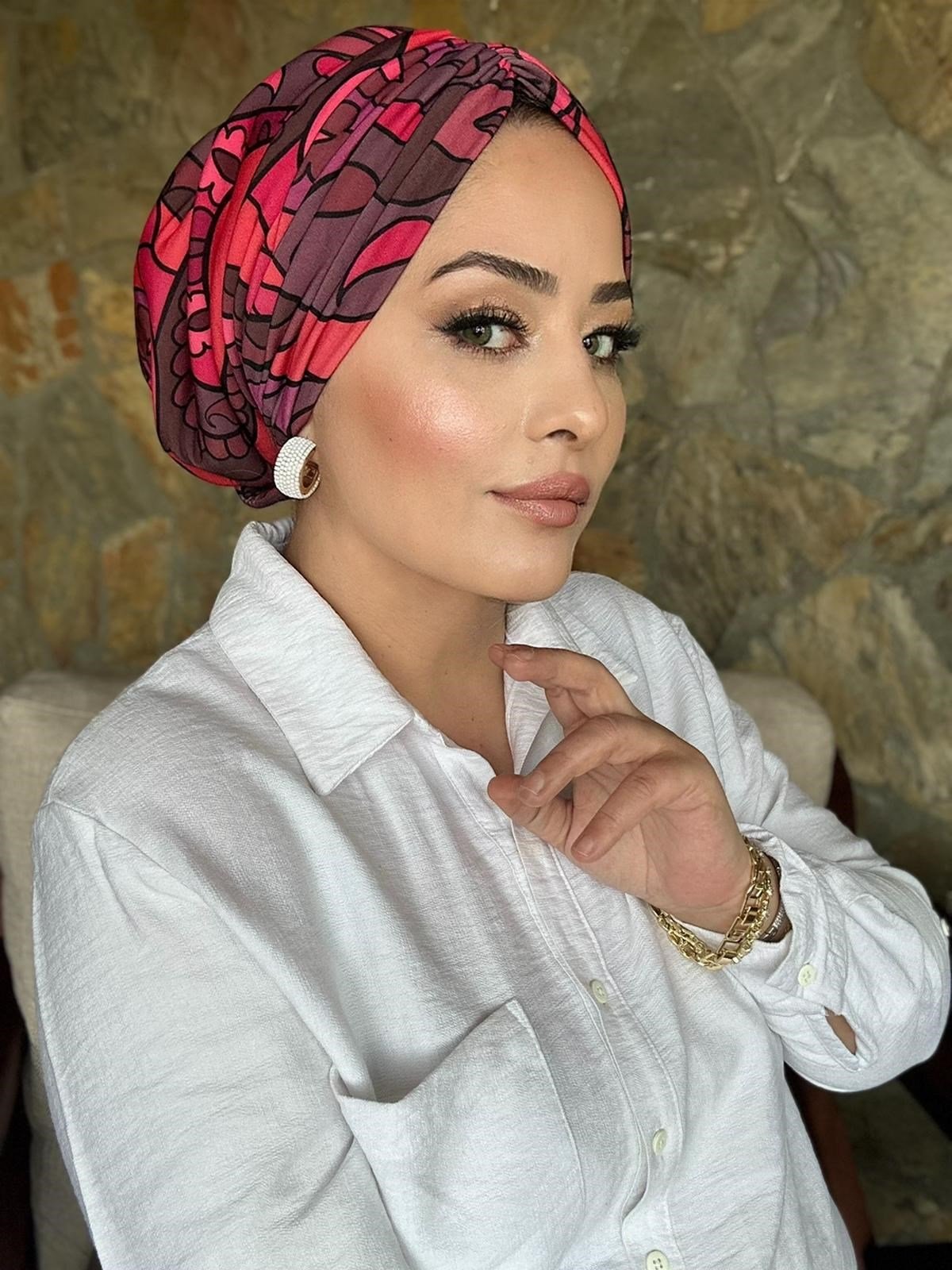 DESENLİ DRAPE DOLGULU BONE