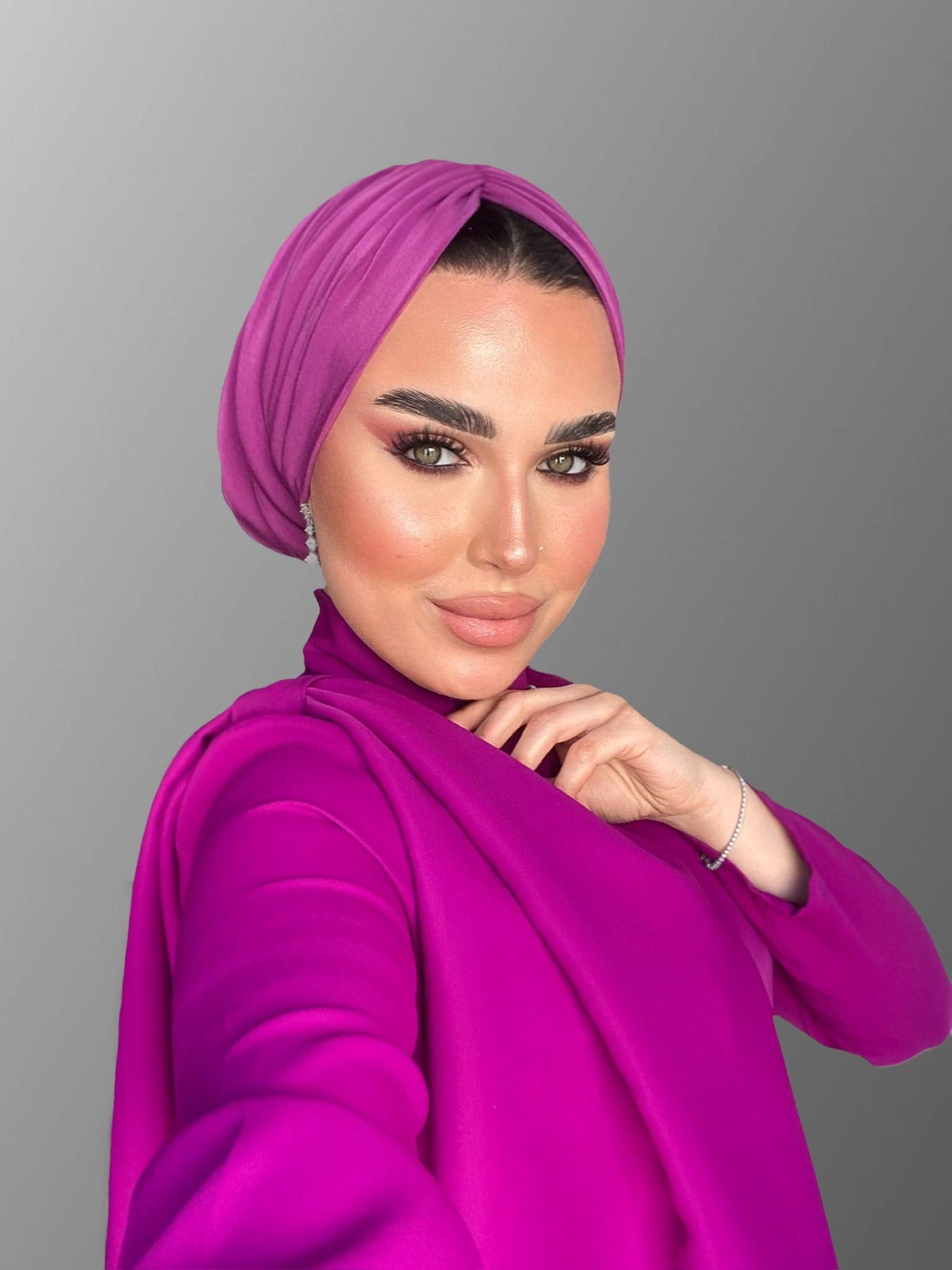 FUŞYA DRAPE DOLGULU BONE