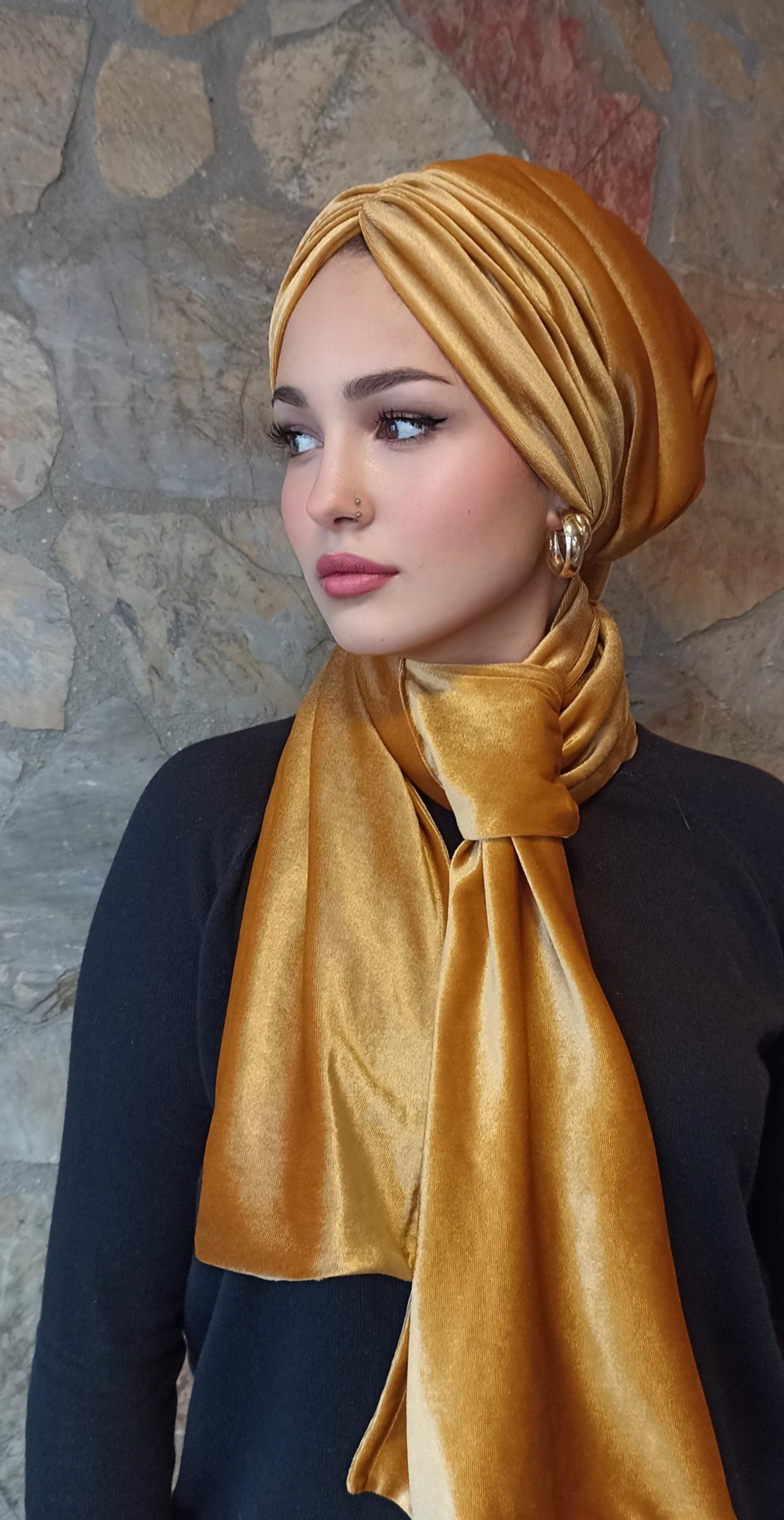 HARDAL KADİFE  ŞALLI  DRAPE DOLGULU BONE TAKIM
