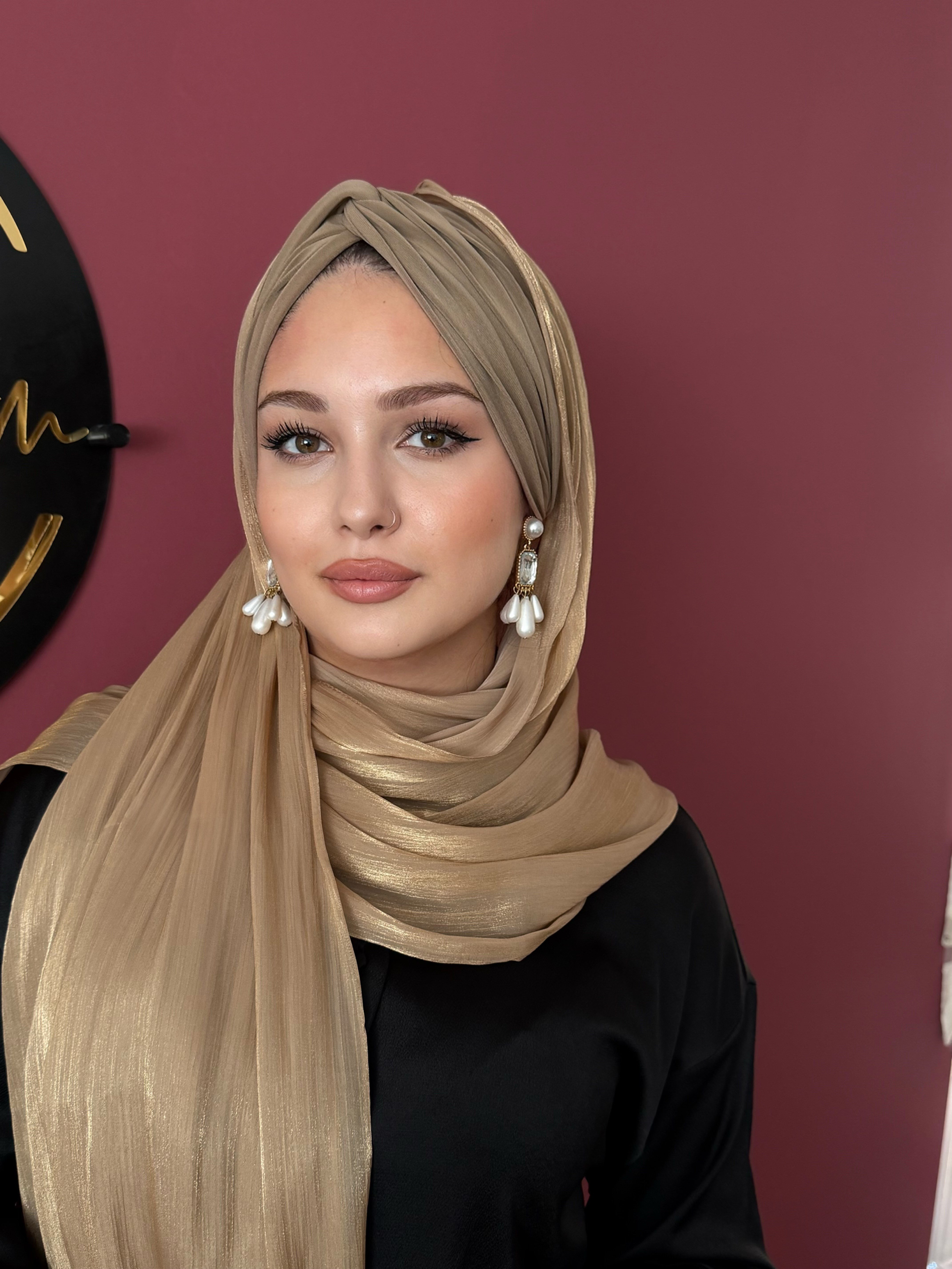 KARAMEL JANJAN ŞALLI DÜĞÜM DOLGULU BONEŞAL