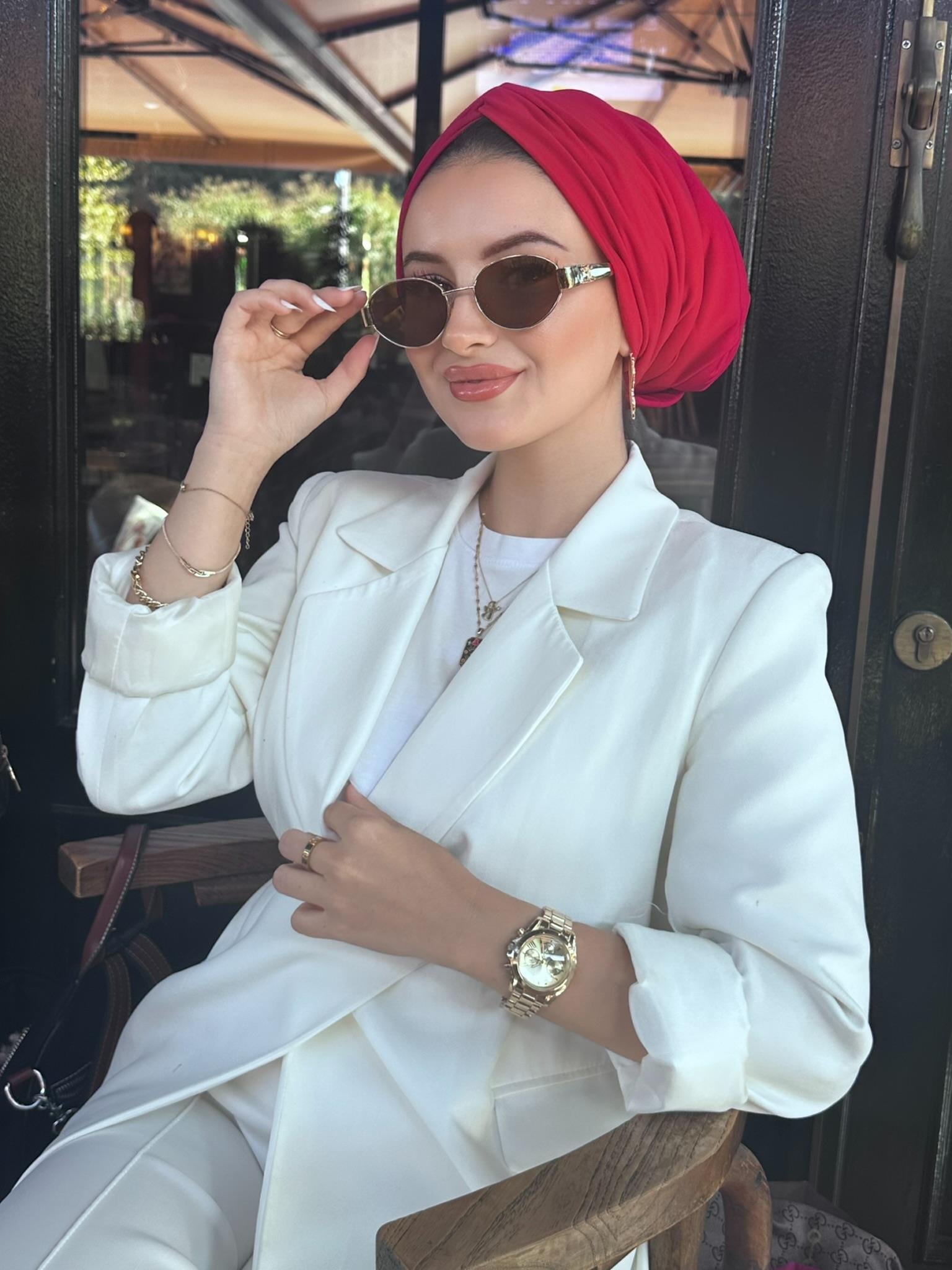 KIRMIZI DÜĞÜM DOLGULU BONE
