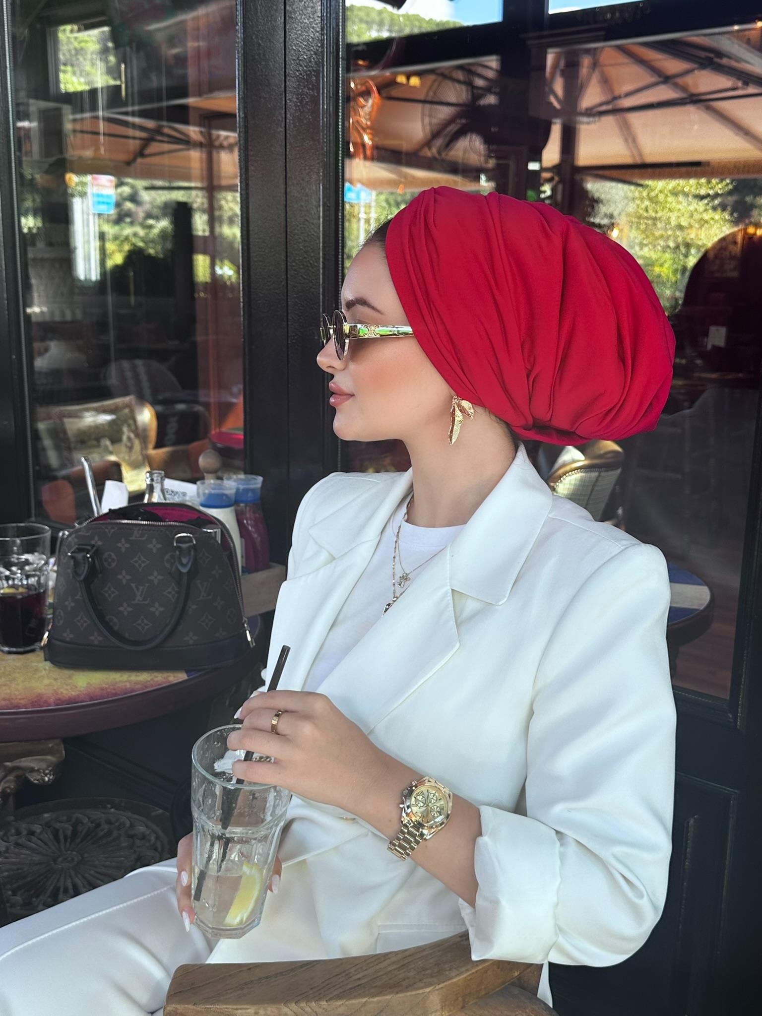 KIRMIZI DÜĞÜM DOLGULU BONE