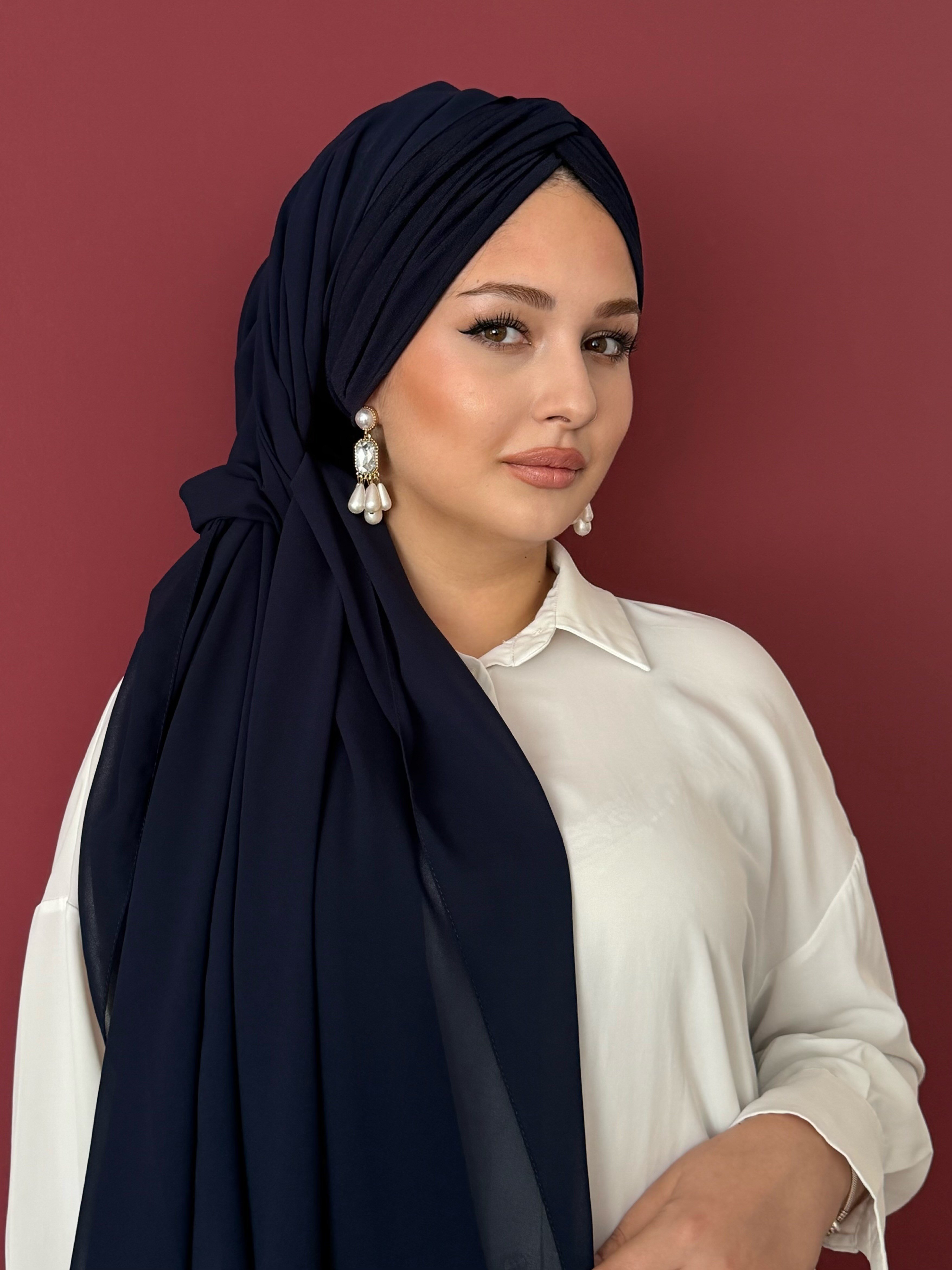 LACİVERT DÜĞÜM DOLGULU BONEŞAL