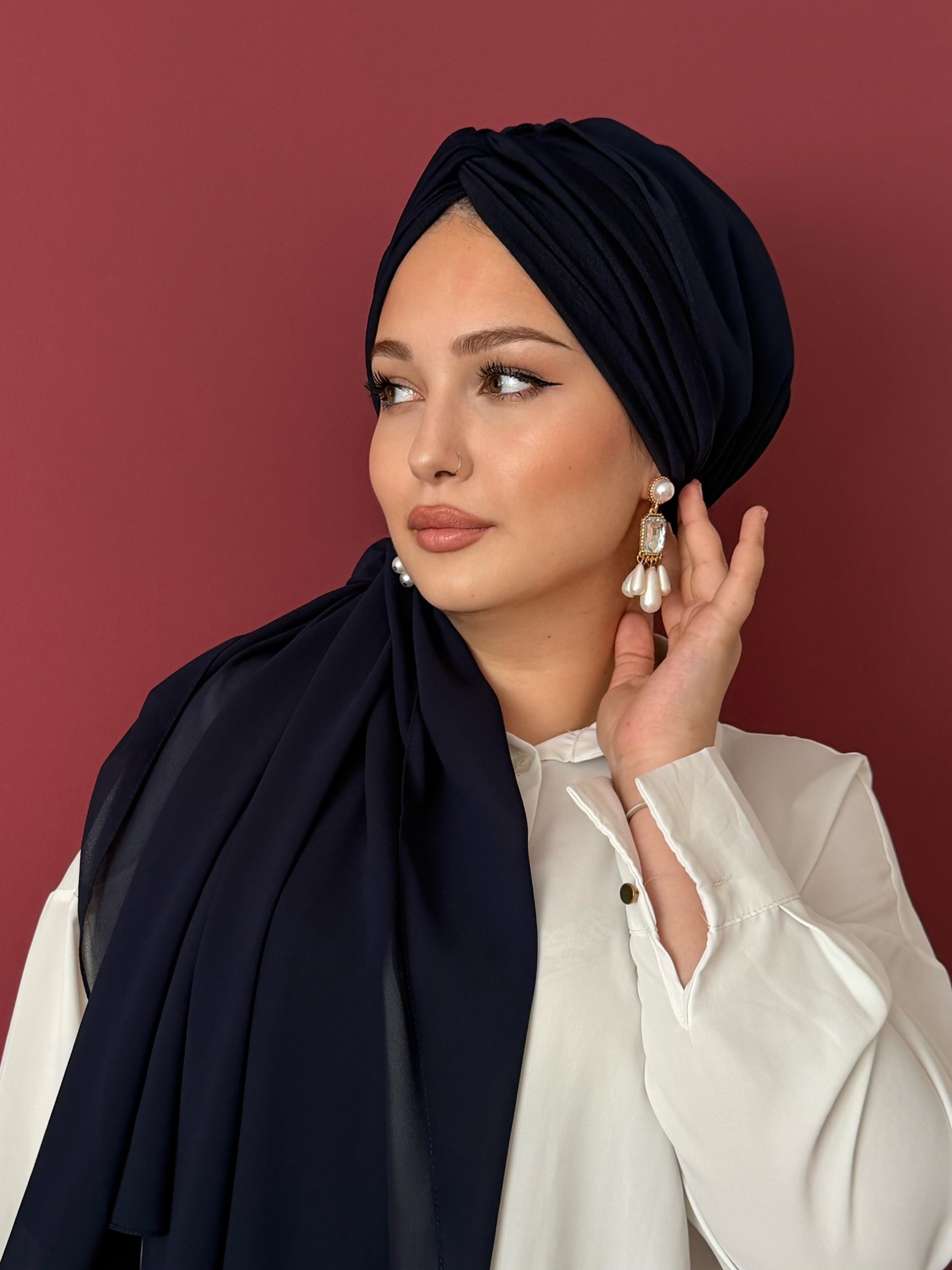 LACİVERT DÜĞÜM DOLGULU BONEŞAL
