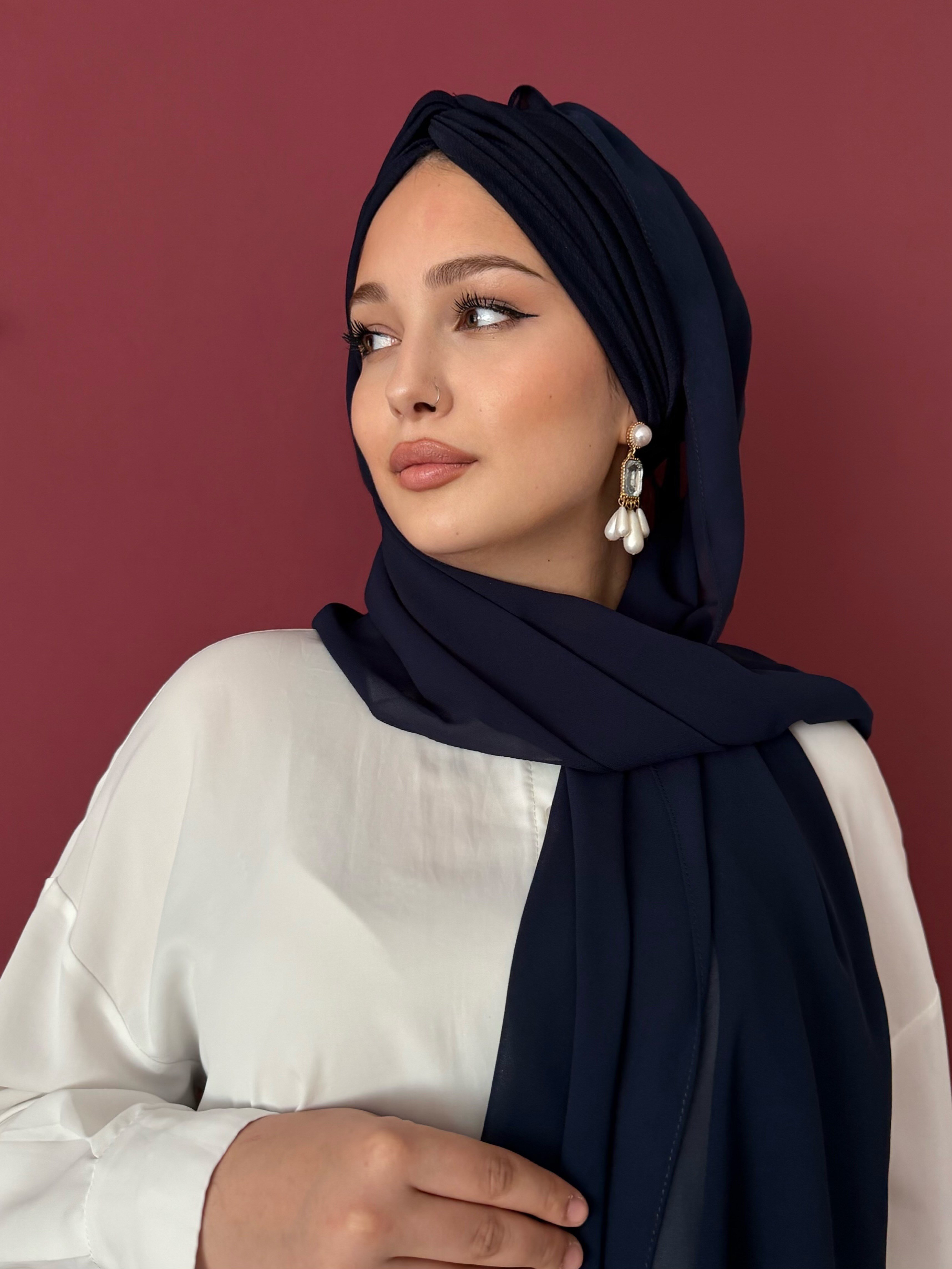 LACİVERT DÜĞÜM DOLGULU BONEŞAL