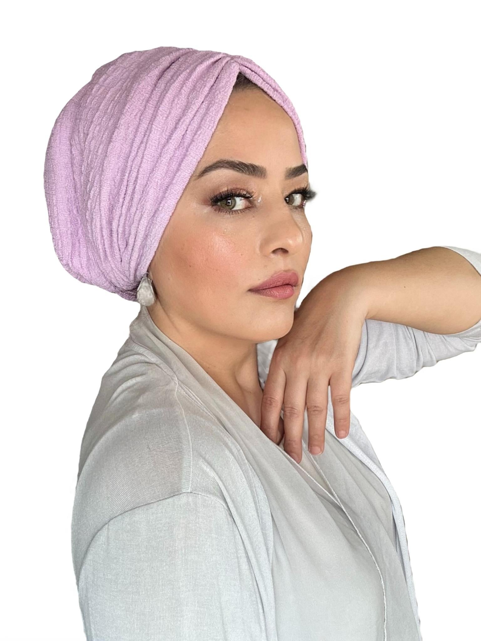 LİLA BÜRÜMCÜK DRAPE DOLGULU BONE