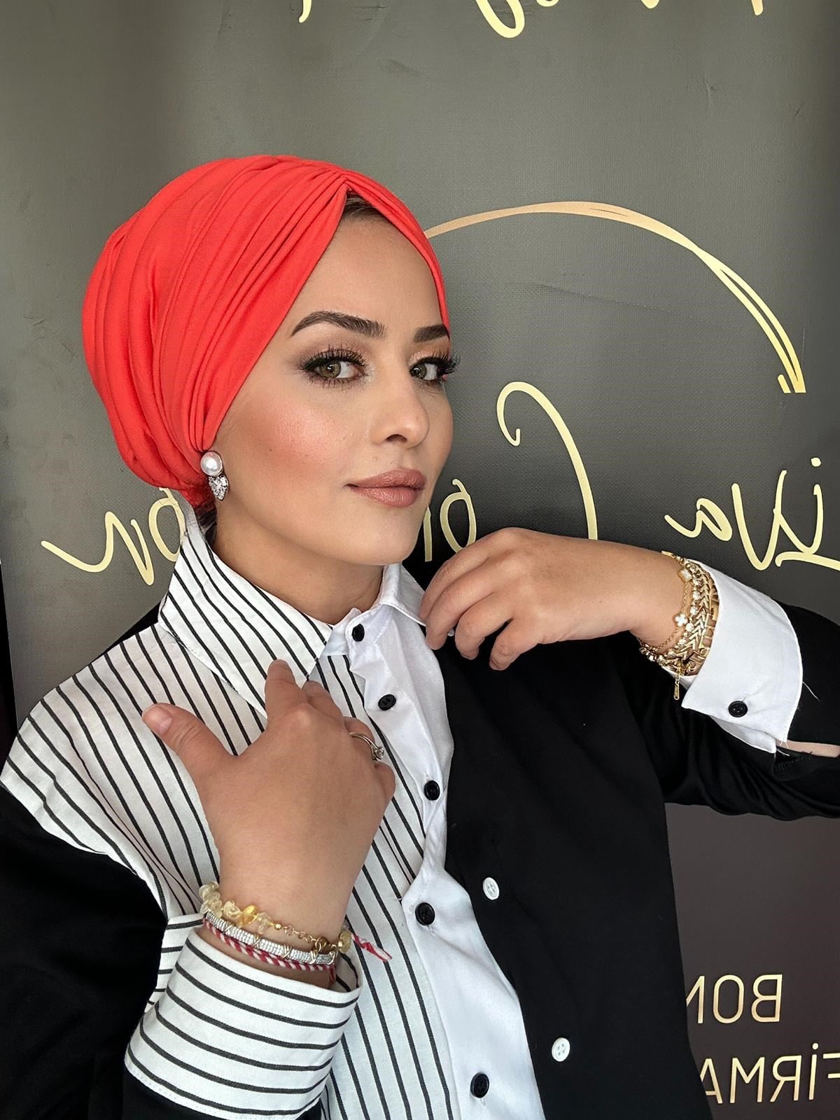 NAR ÇİÇEĞİ DRAPE DOLGULU BONE