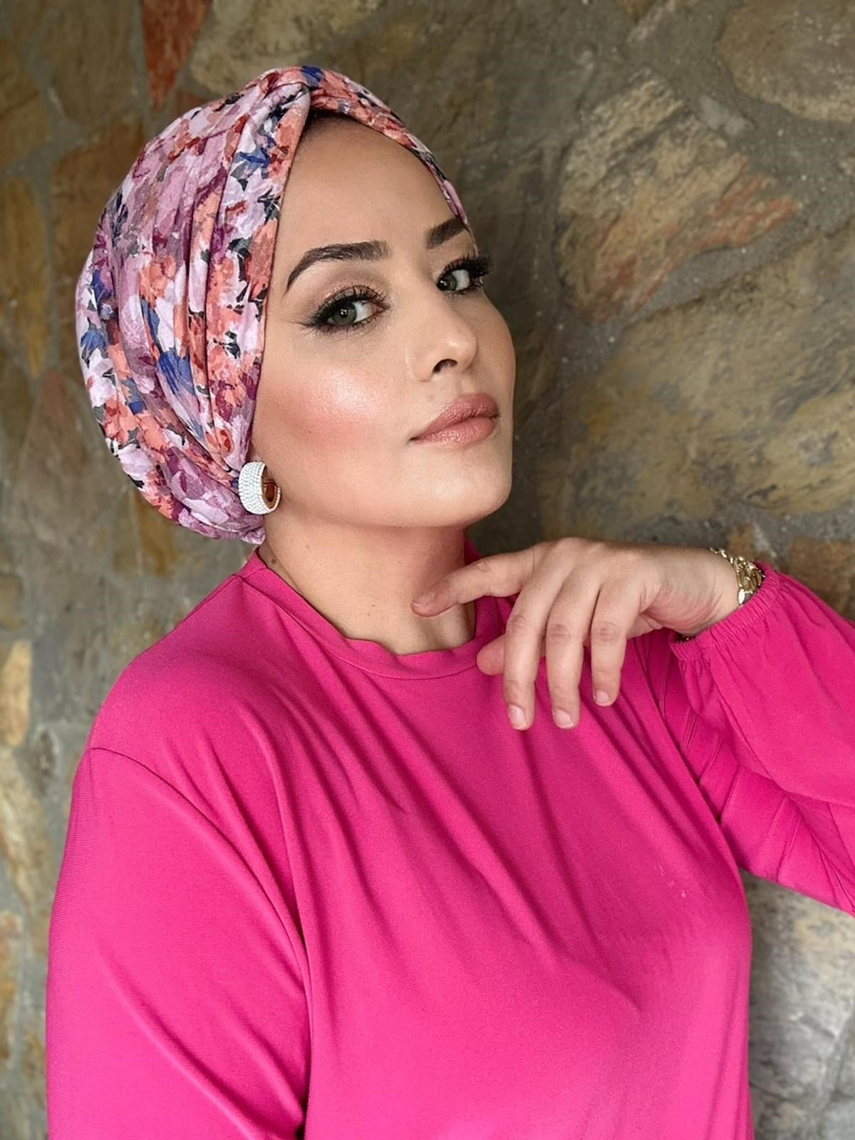 PEMBE DESENLİ DÜĞÜM DOLGULU BONE