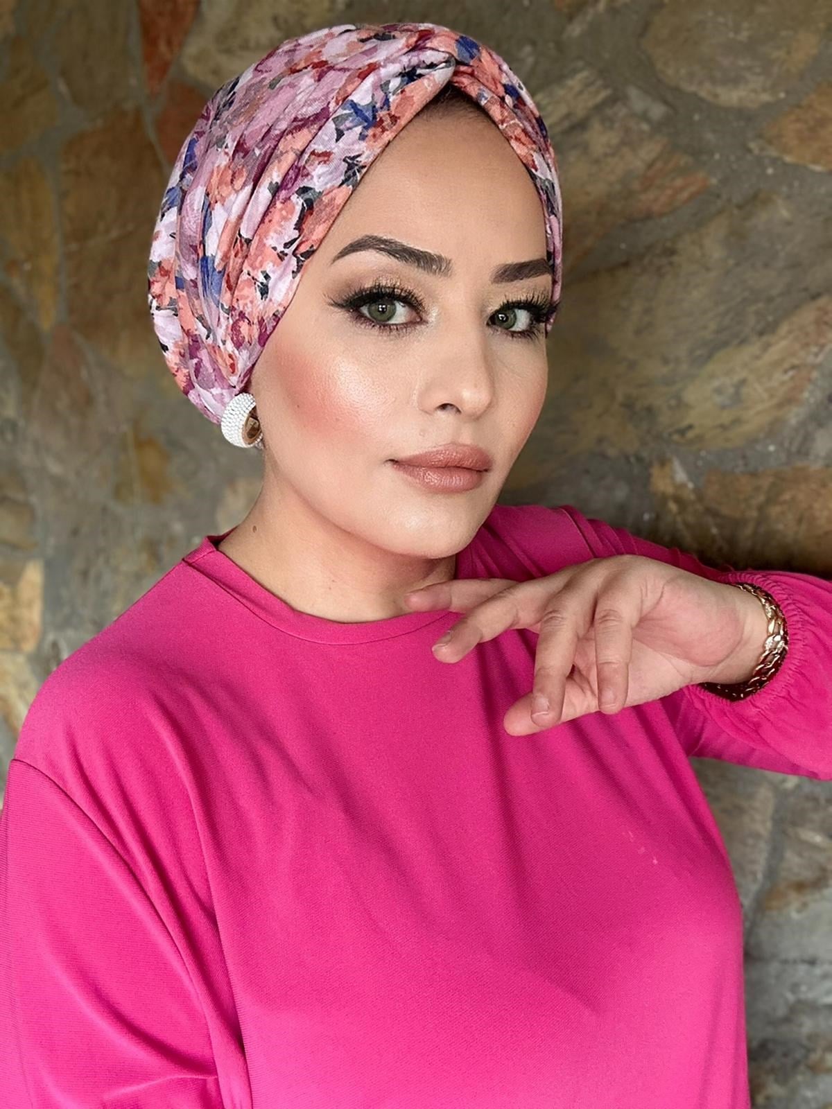 PEMBE DESENLİ DÜĞÜM DOLGULU BONE
