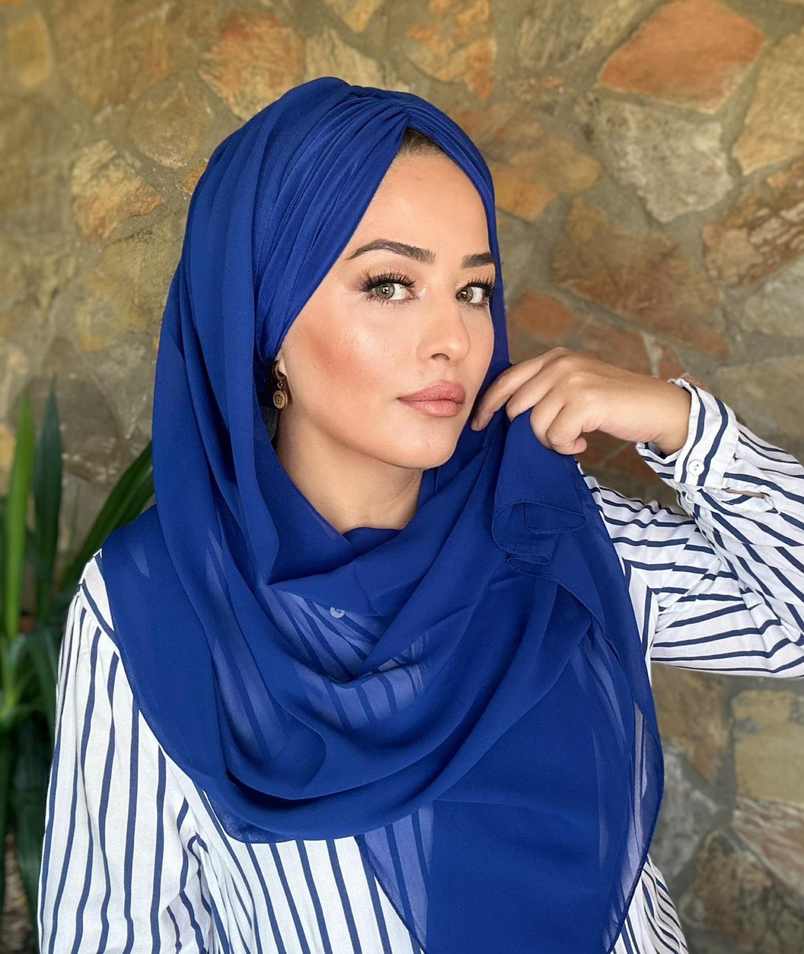 SAKS MAVİ DRAPE DOLGUSUZ BONEŞAL