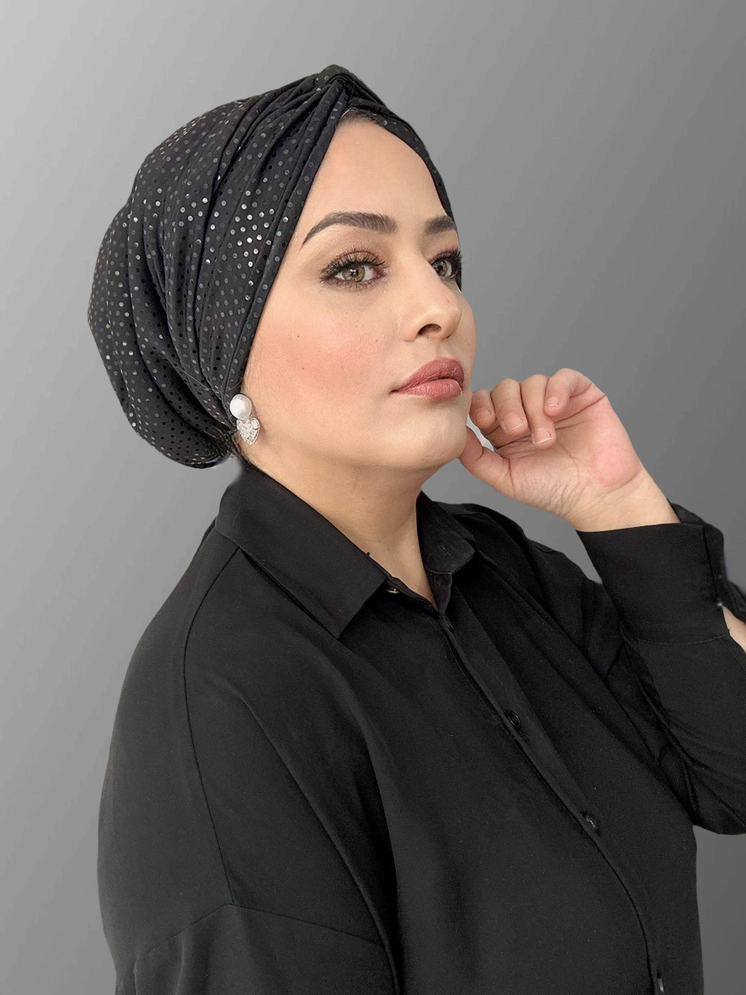 SİYAH AYNALI DÜĞÜM DOLGULU BONE