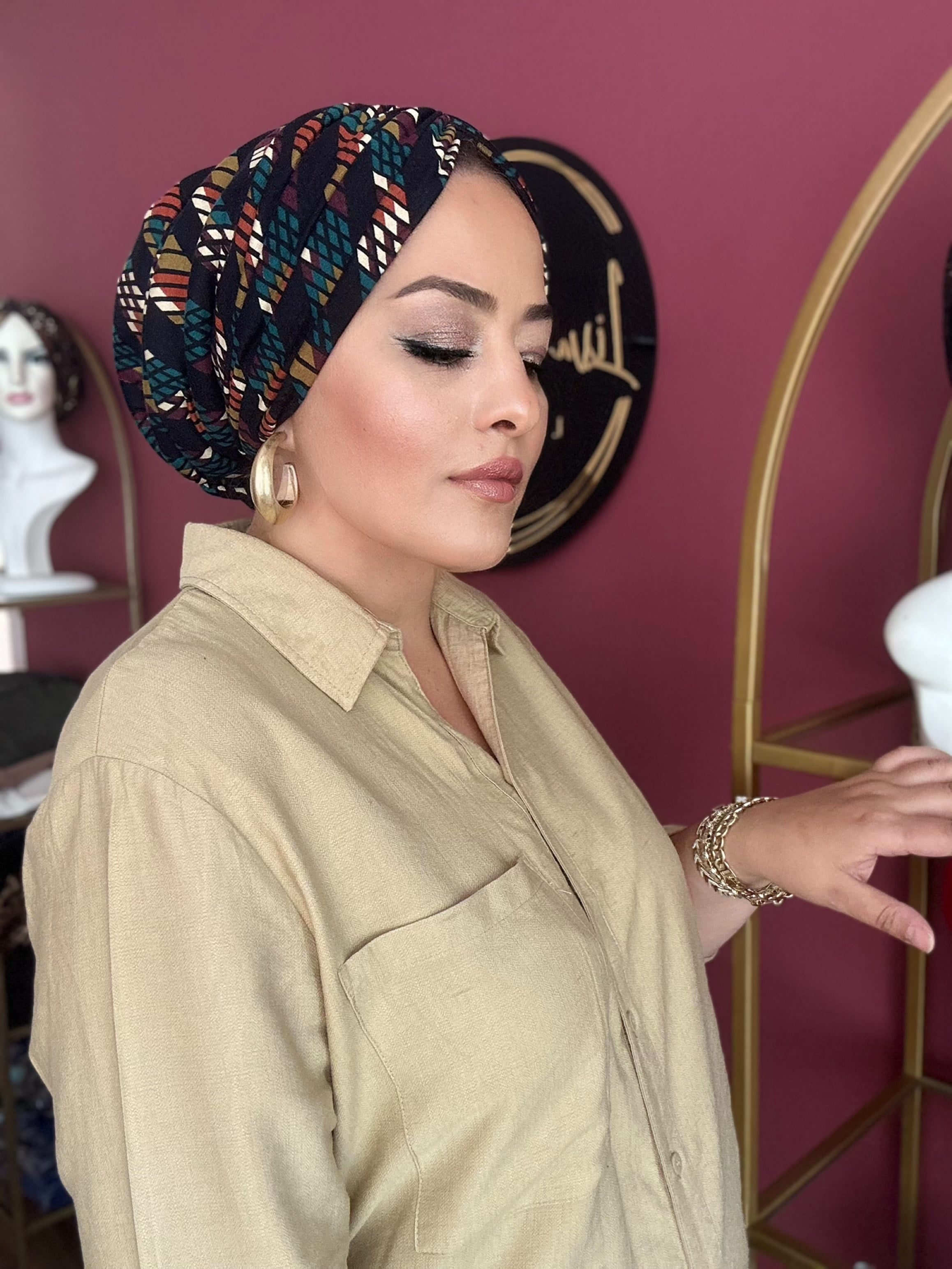 SİYAH DESENLİ DRAPE DOLGULU BONE