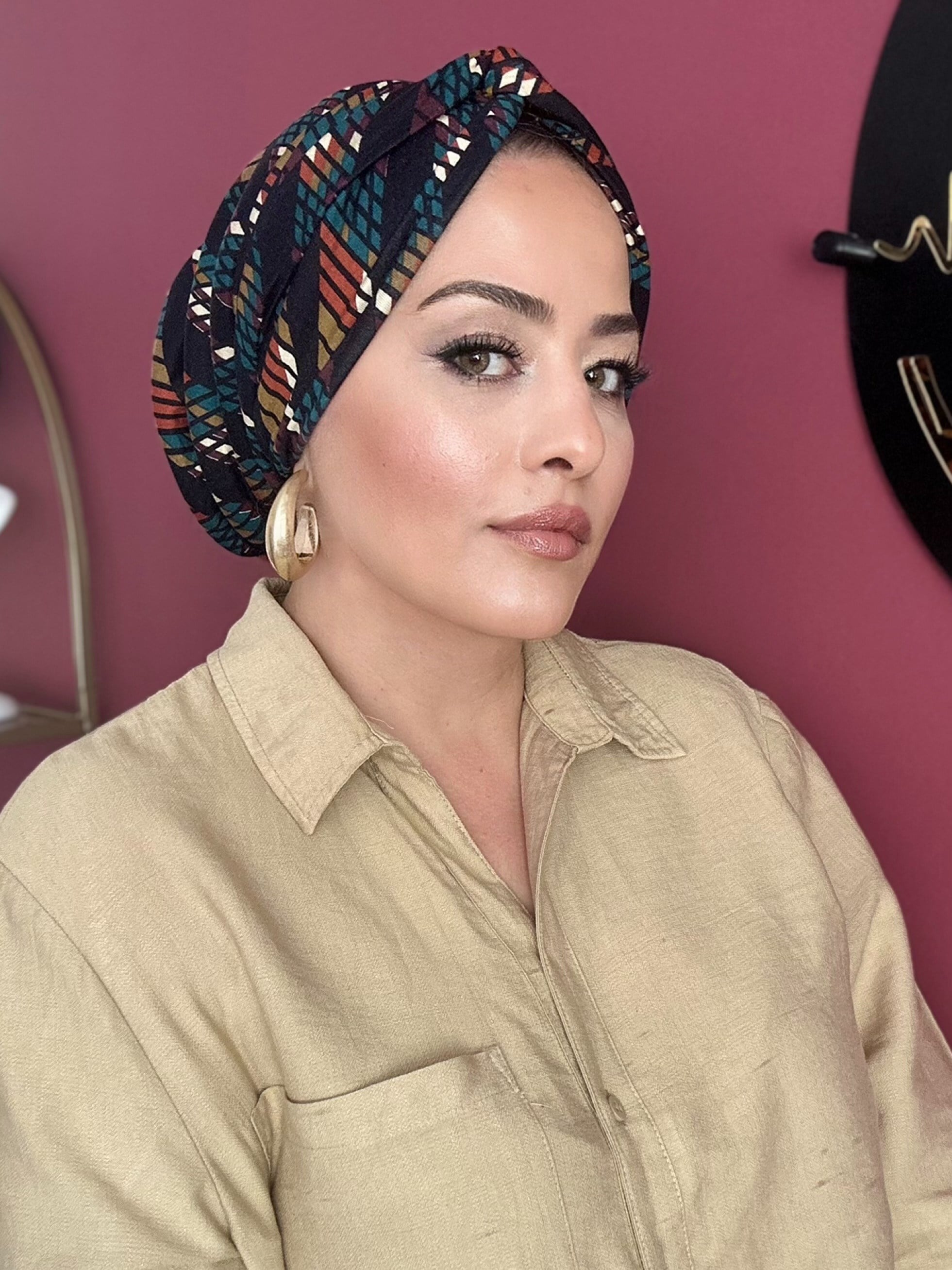 SİYAH DESENLİ DÜĞÜM DOLGULU BONE