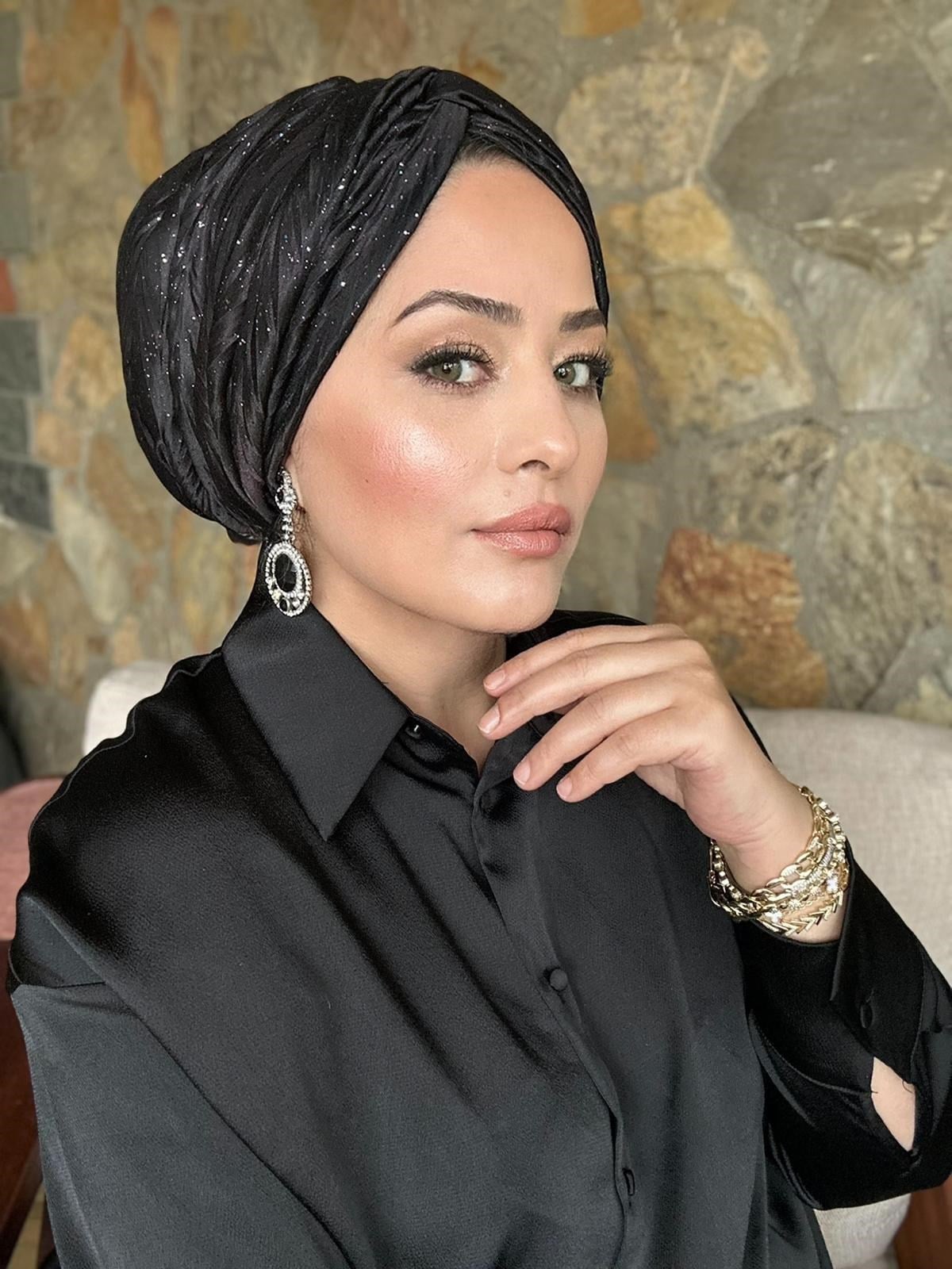 SİYAH PİLİSE SİMLİ DÜĞÜM DOLGULU BONE