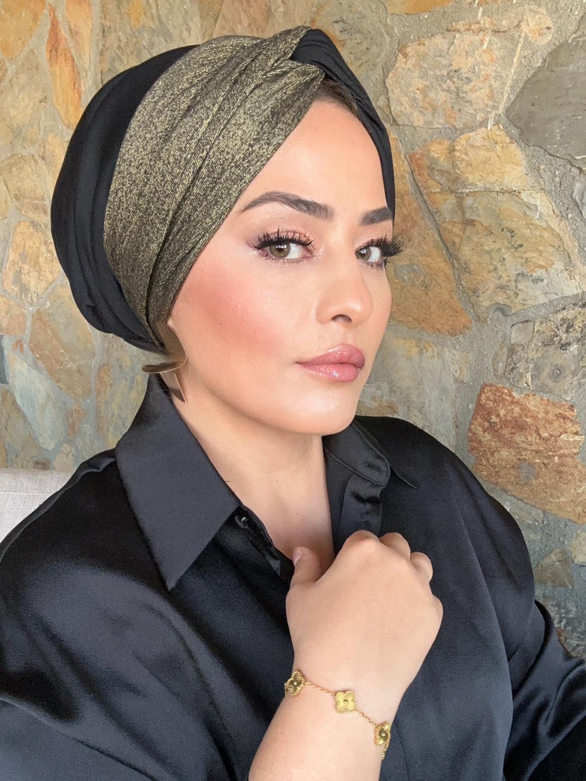 SİYAH&DORE DÜĞÜM DOLGULU BONE