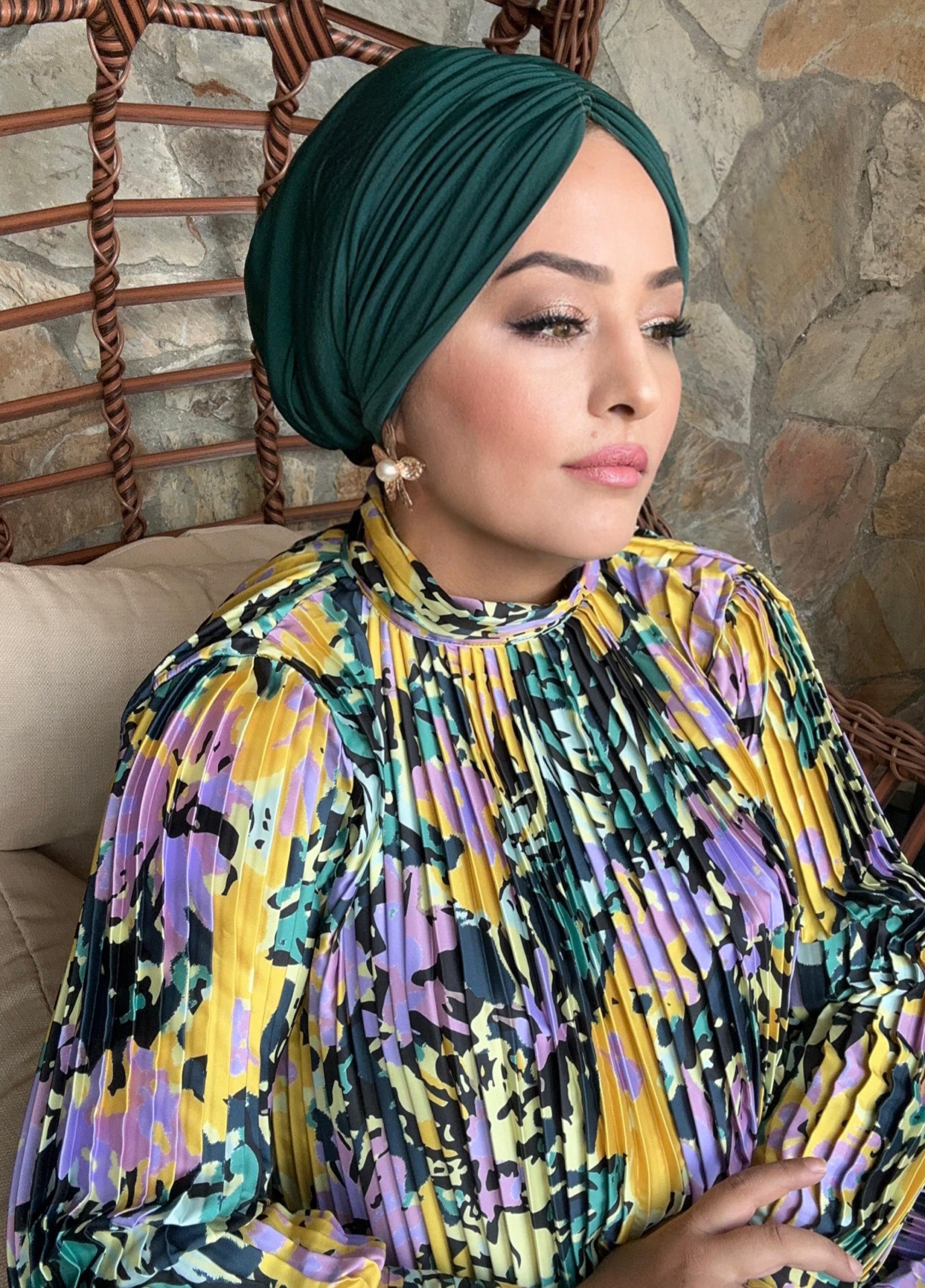 ZÜMRÜT YEŞİL DRAPE DOLGULU BONE