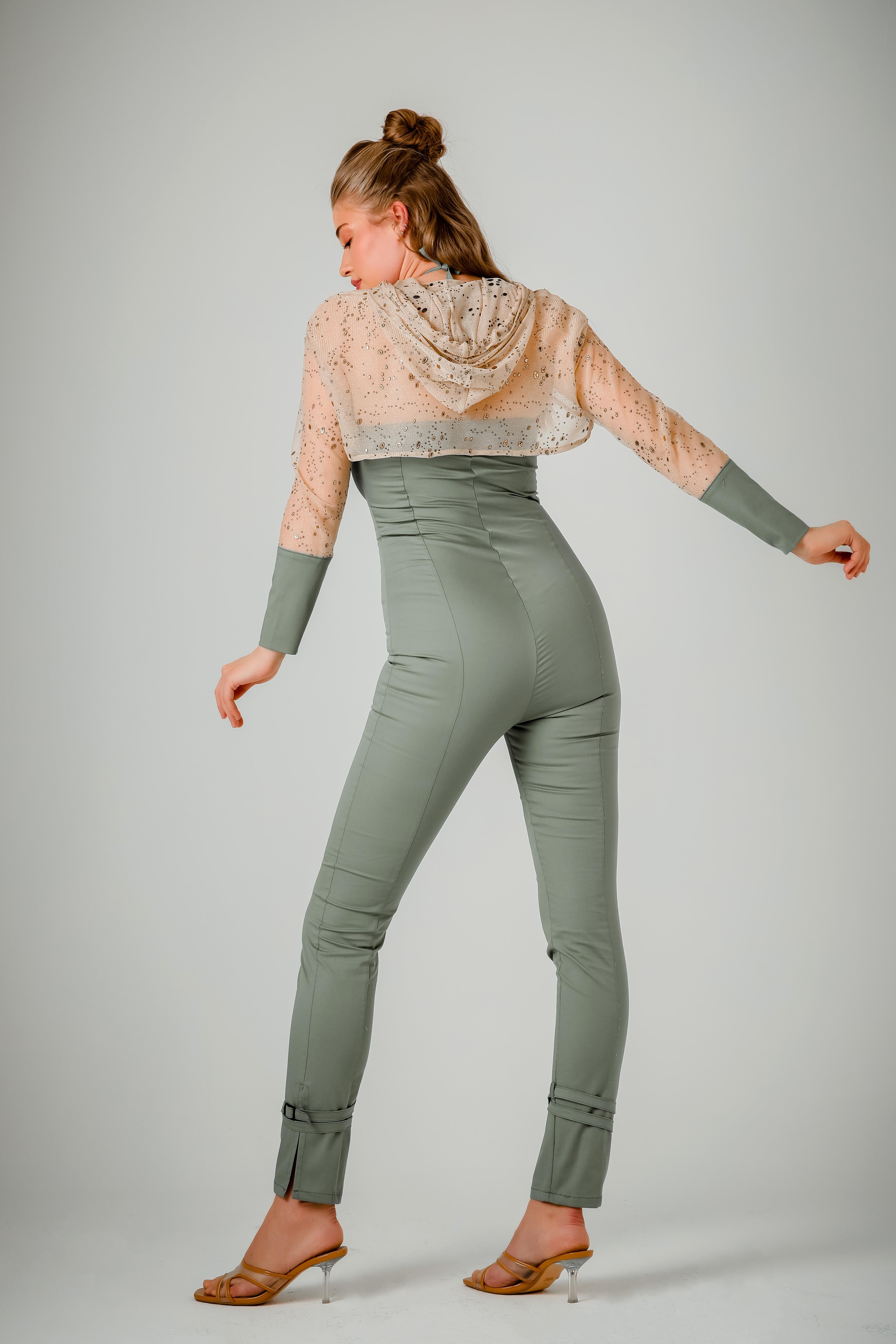 Talitha Jumpsuit  - Yeşil Tulum