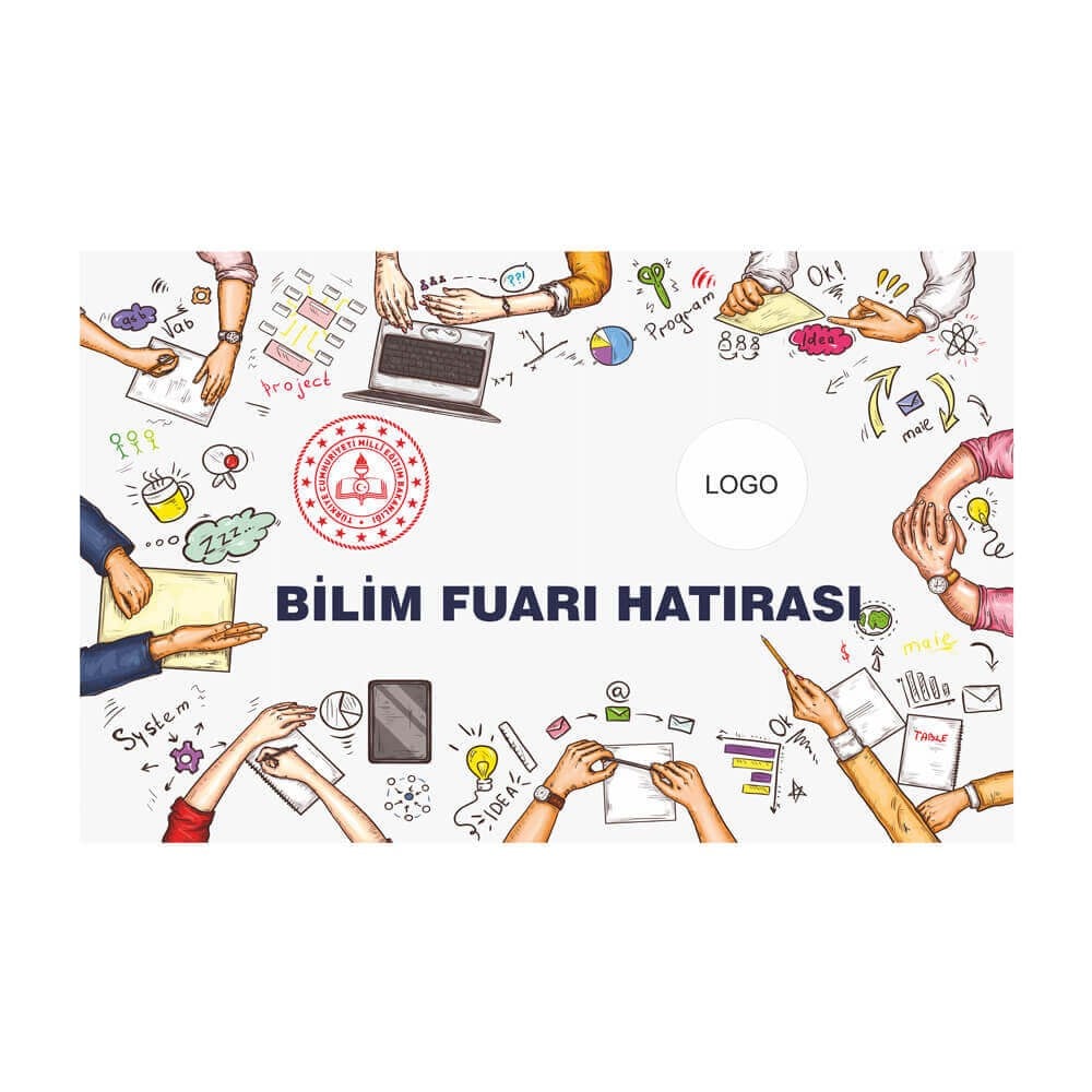  Bilim Fuarı Hatıra Magneti (Resimli - İsimli)