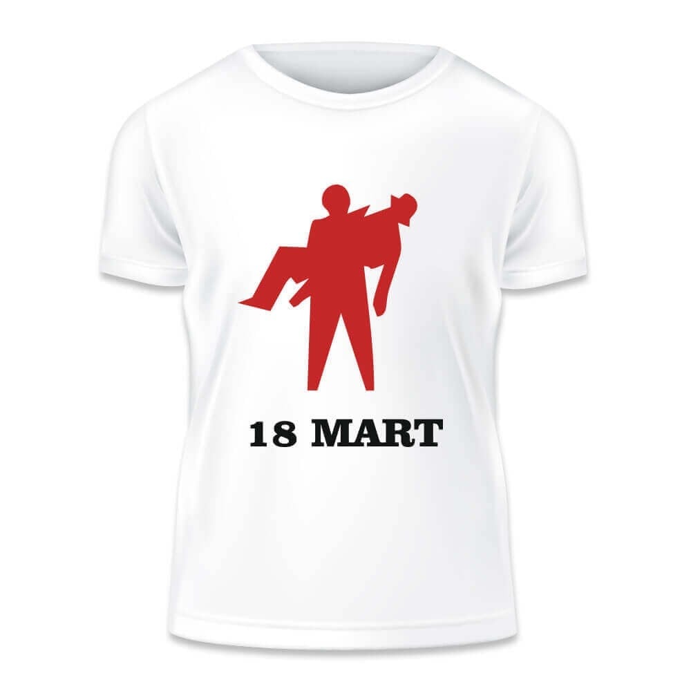 18 Mart Çanakkale Baskılı Tişörtü