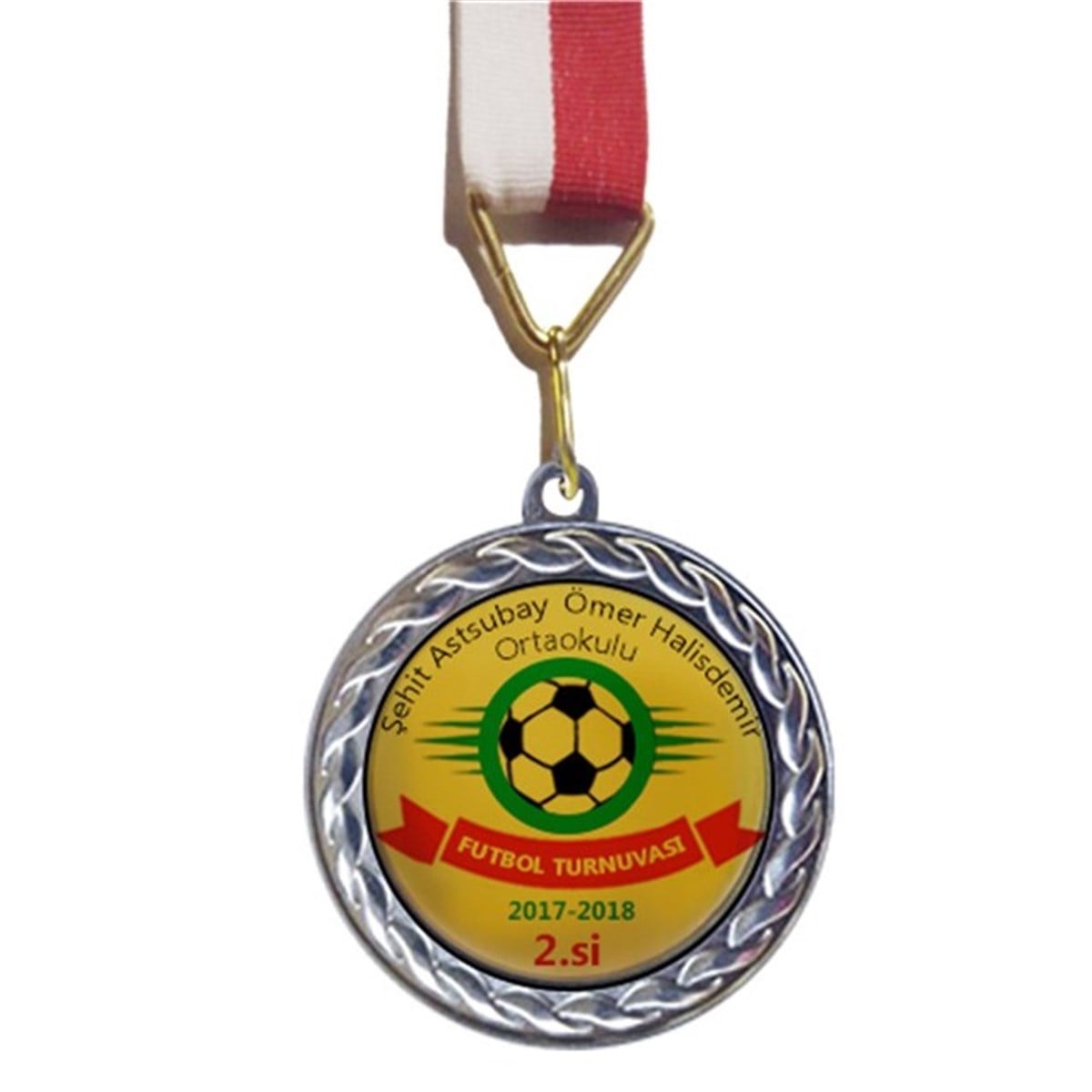 Futbol madalyası 1 (Gümüş)