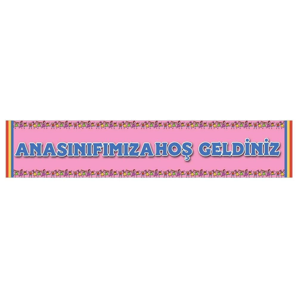 Anasınıfımıza Hoş Geldiniz Afişi