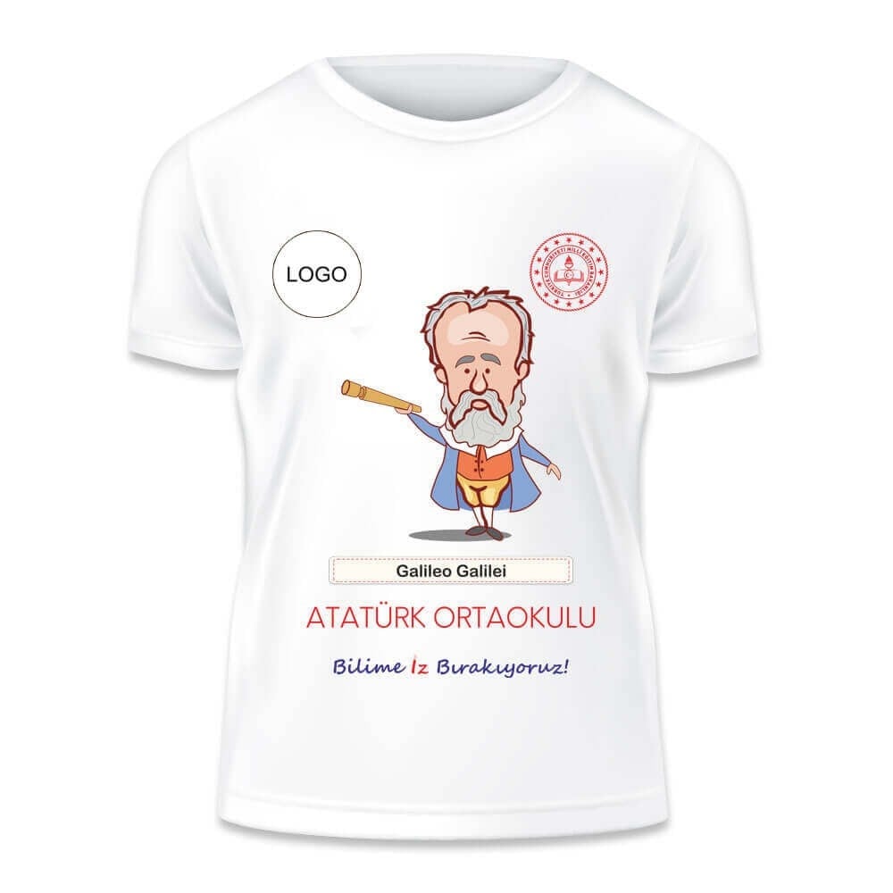 Bilim Fuarı Baskılı Tişört 43