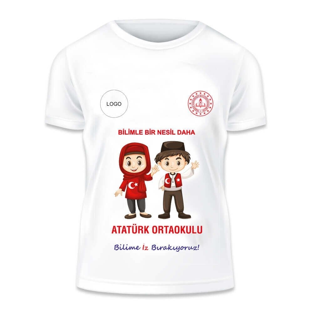 Bilim Fuarı Baskılı Tişört 61