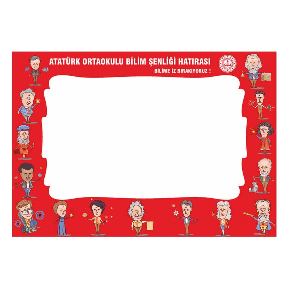 Bilim Fuarı Hatıra Çerçevesi