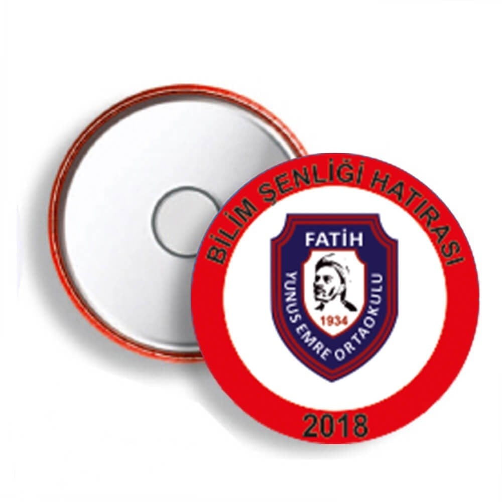 Bilim Fuarı Magnet Rozet