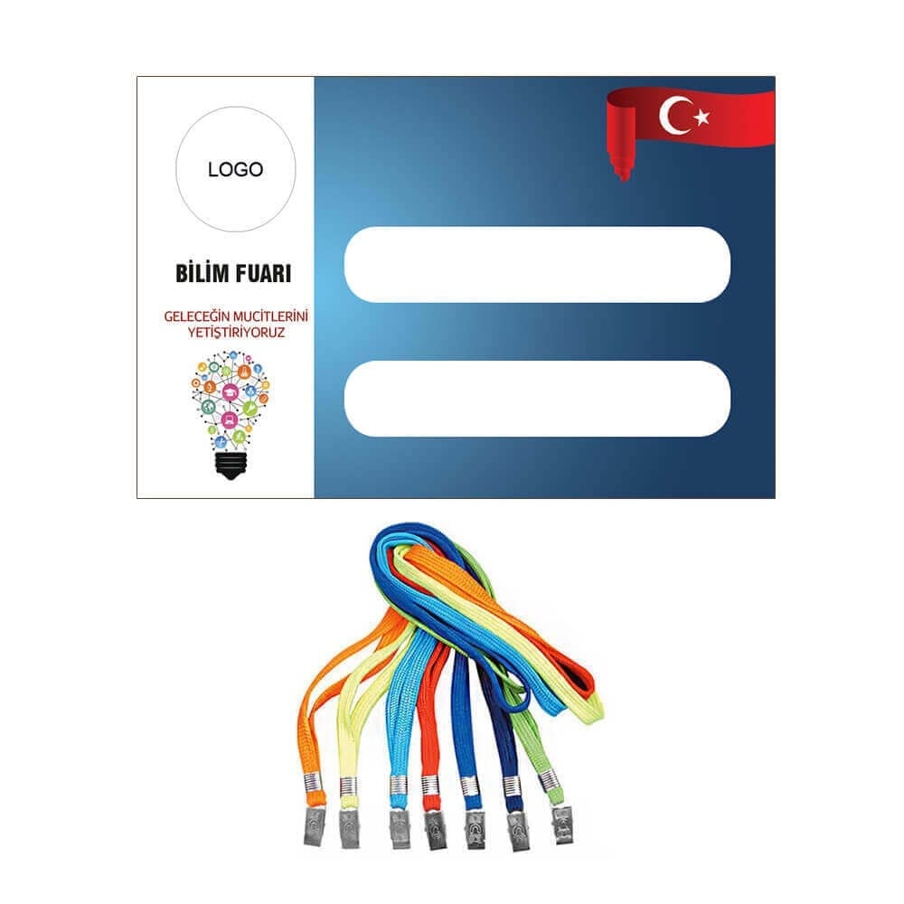 Bilim Fuarı Yaka Kartı 1