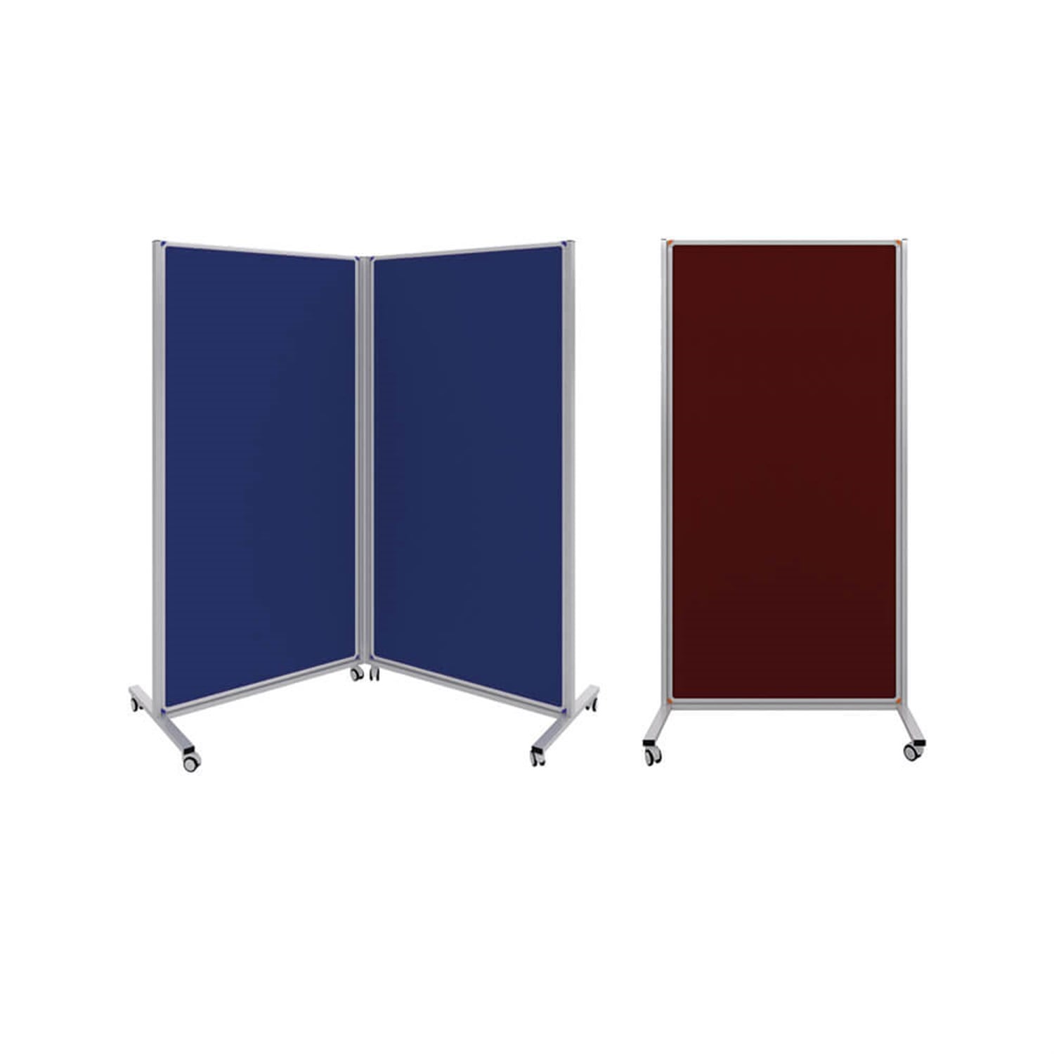 Çift Taraflı Paravan Kumaşlı Pano