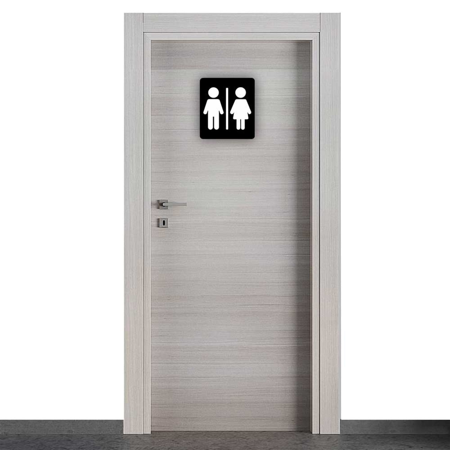 Erkek Kız WC Okul Kapı İsimliği