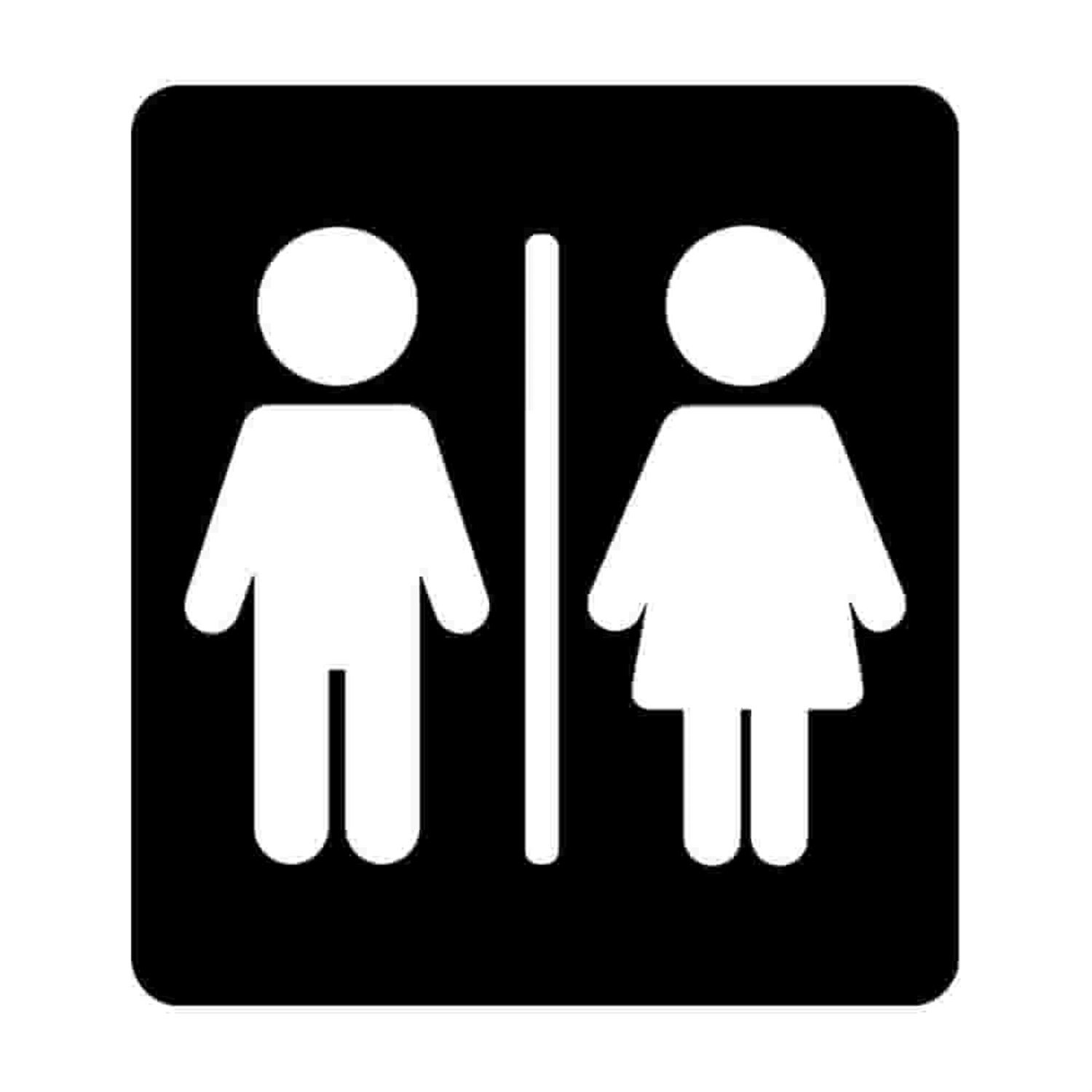 Erkek Kız WC Okul Kapı İsimliği