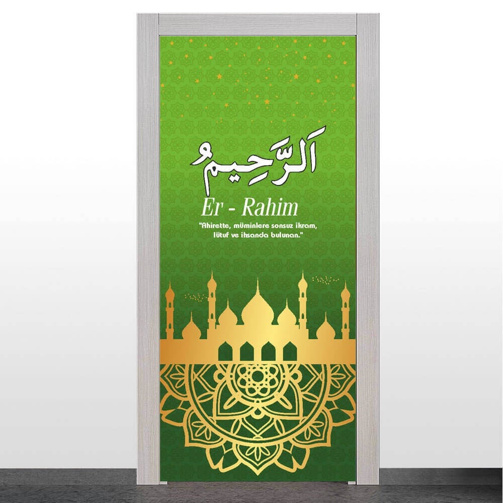 Esma-ül Hüsna Kapı Giydirme 2