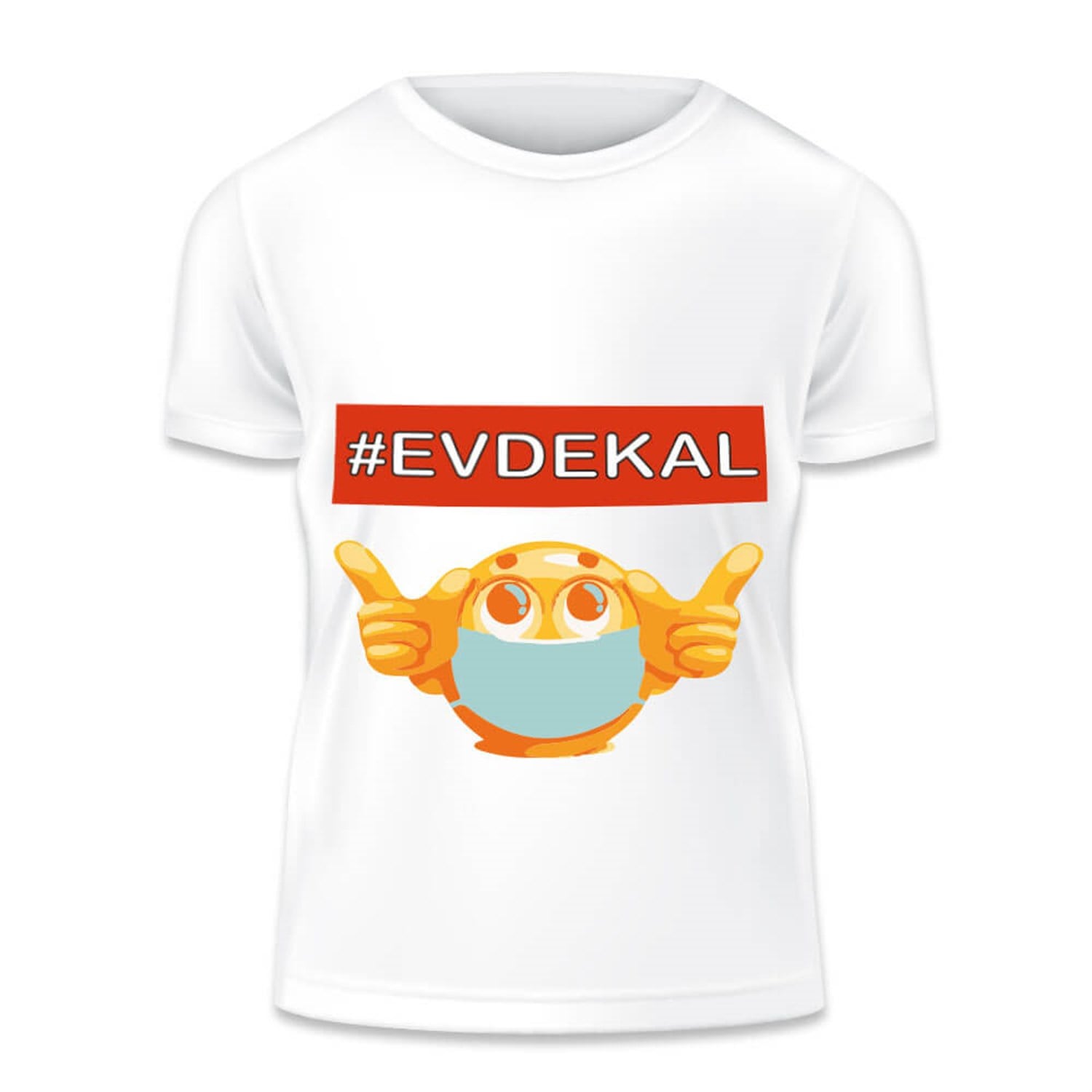 Evde Kal Tişört