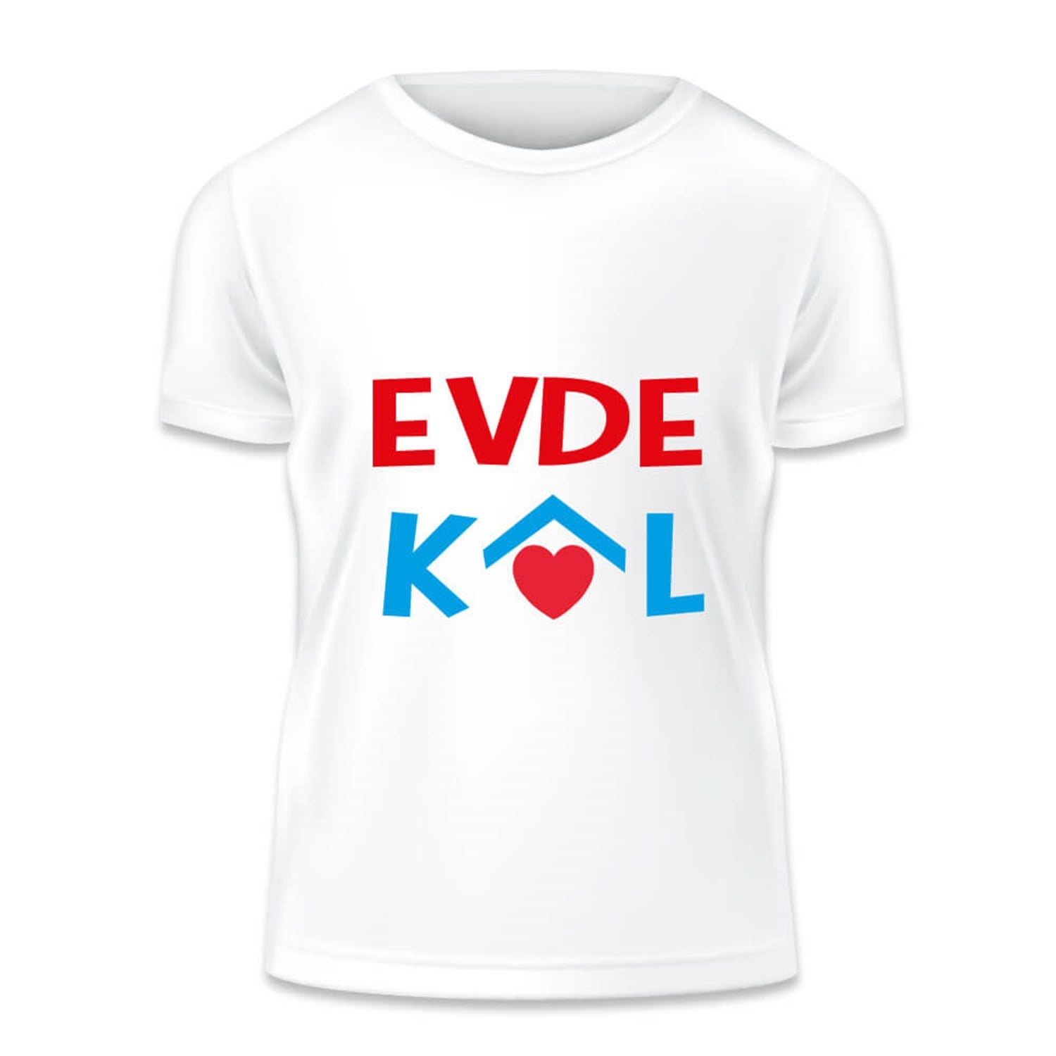 Evde Kal Tişört