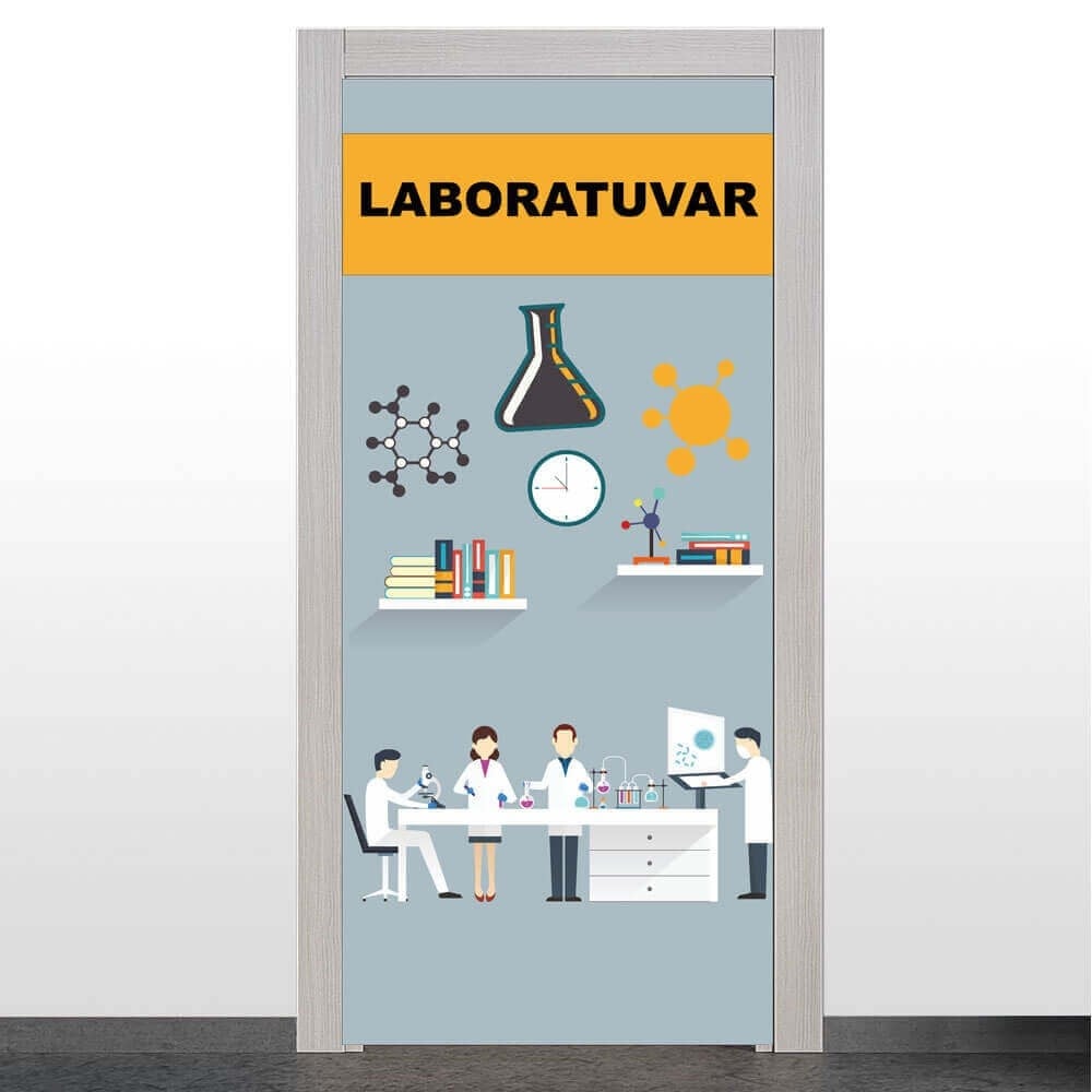 Fen Laboratuvarı Kapı Giydirme