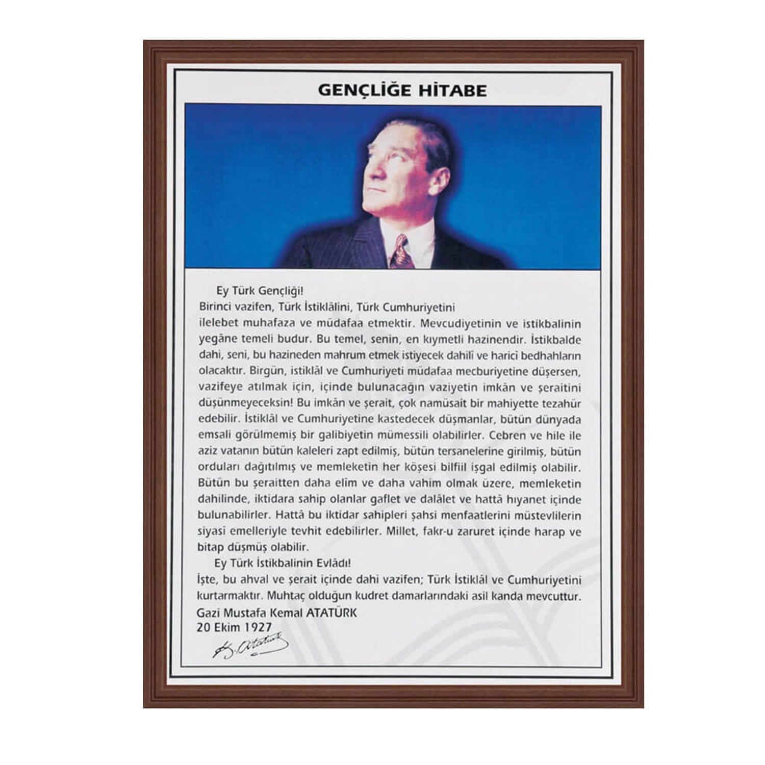Gençliğe Hitabe