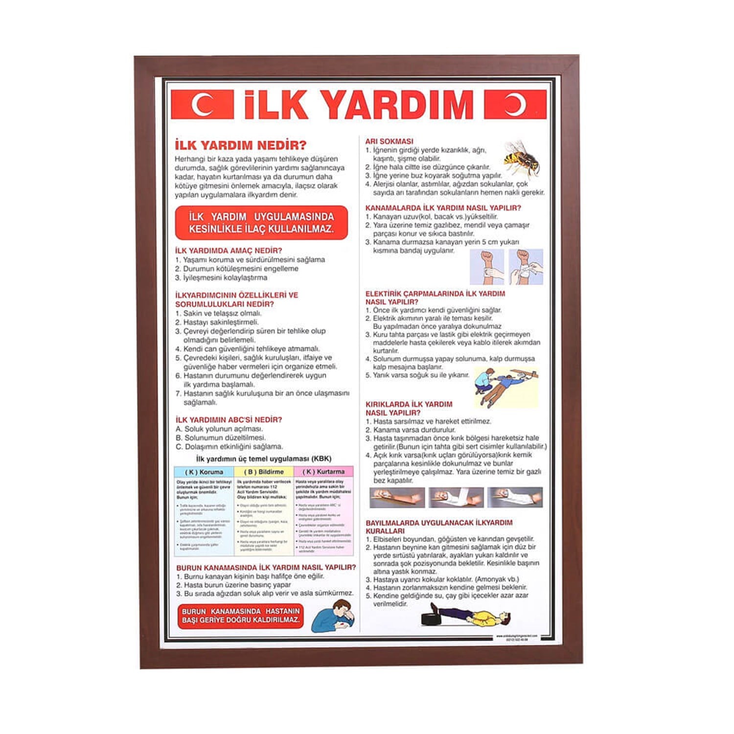 İlk Yardım Levhası