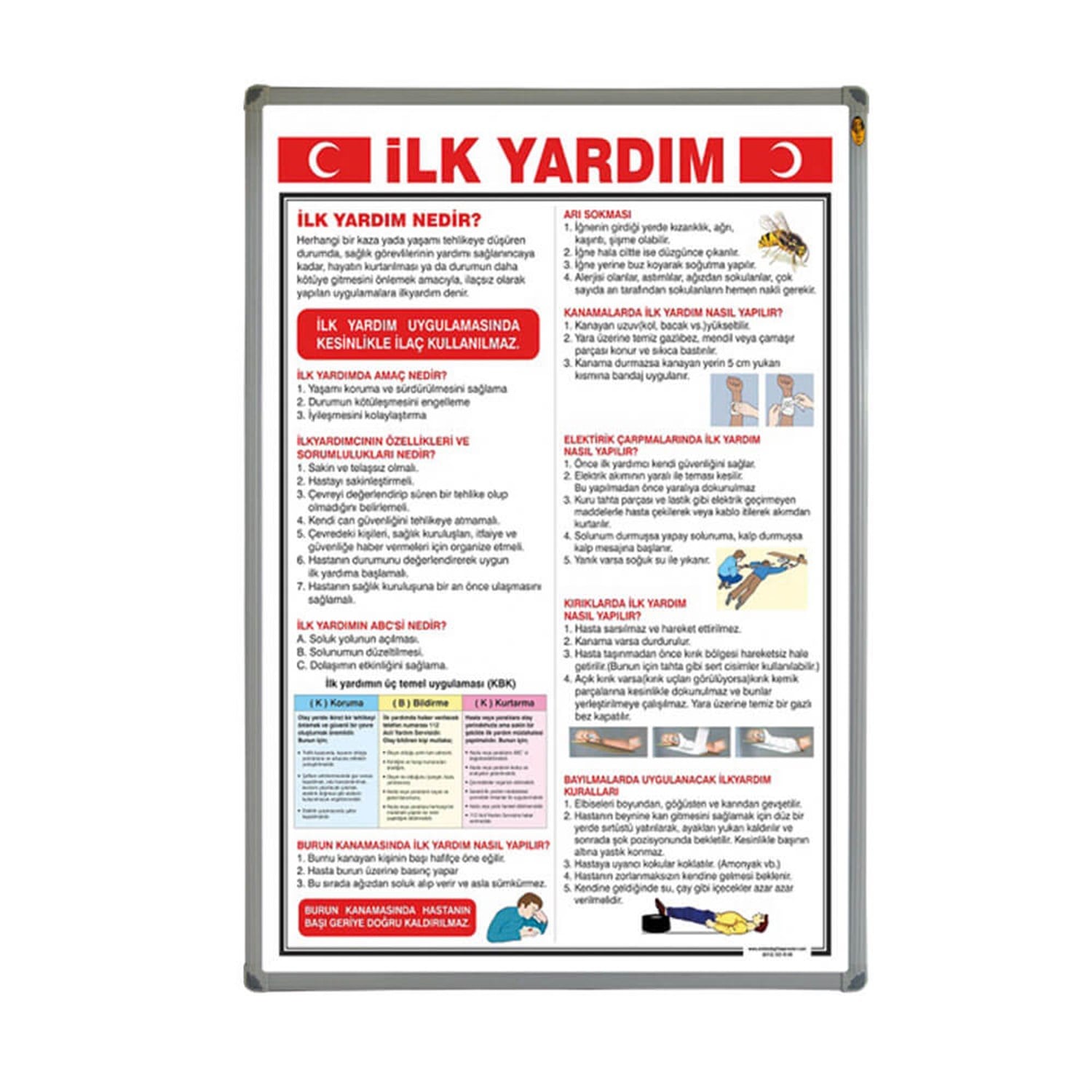 İlk Yardım Levhası